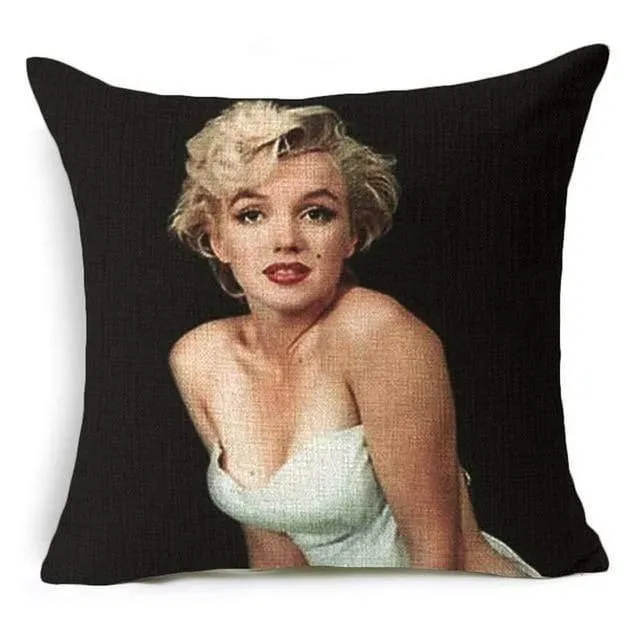European and American best-selling beauty  square linen pillowcase
