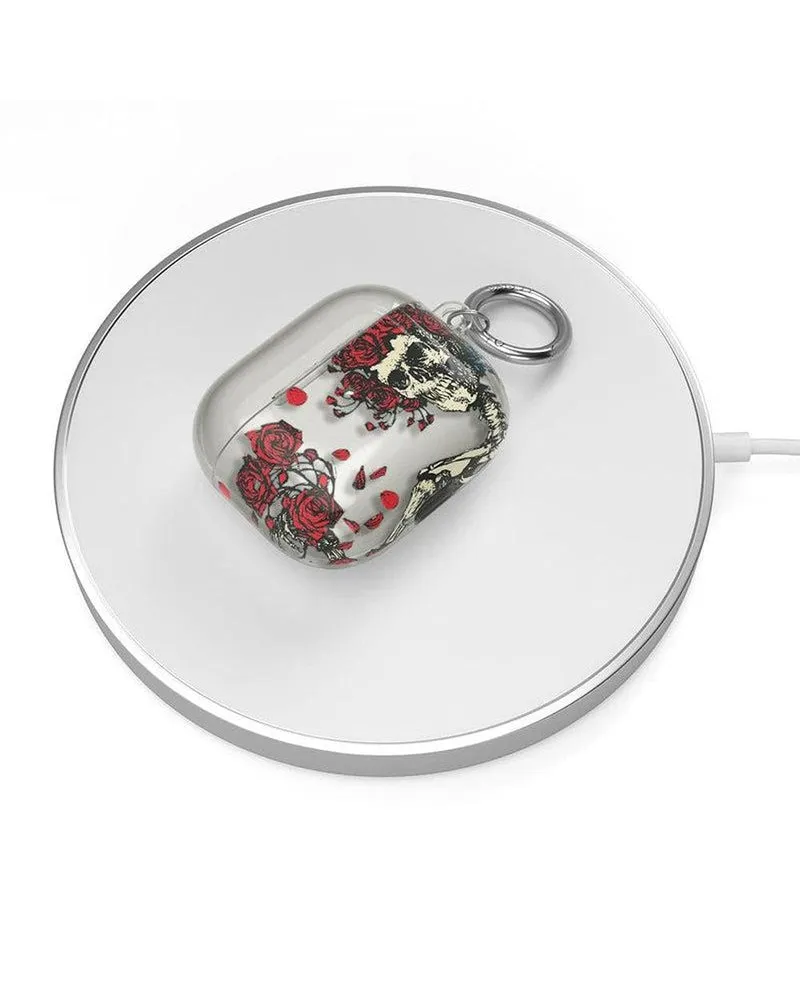 Forever Grateful | Grateful Dead Skeleton Floral AirPods Case