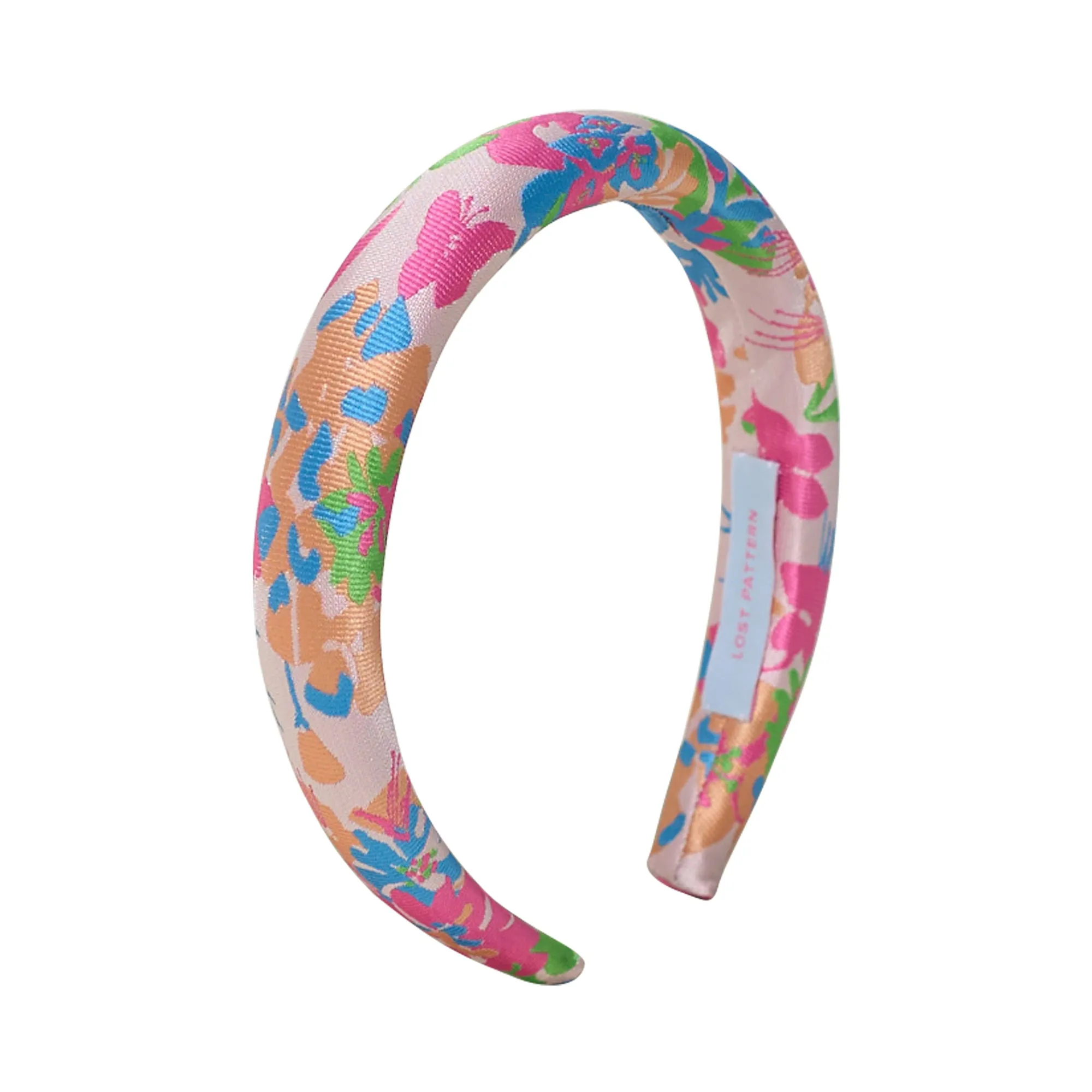 FRIDA x LOST PATTERN "Frida's Garden" Jacquard Hairband - Pastel