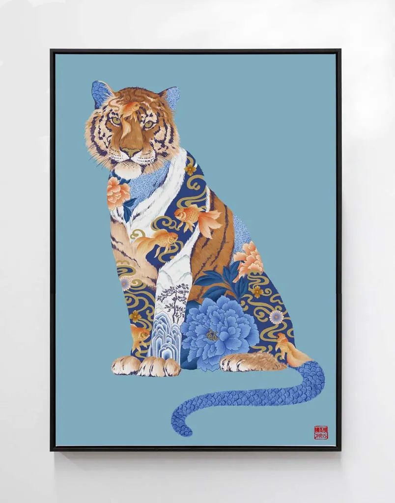 Full 'Chinese Zodiac' Framed Set of 12