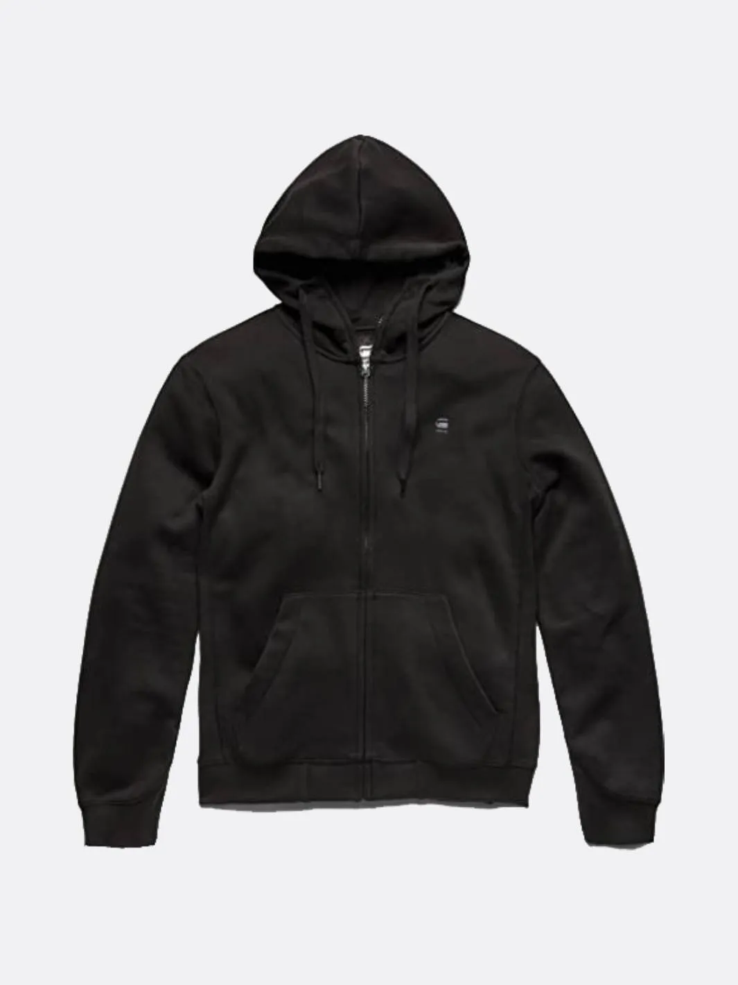 G-STAR INC - Men - Premium Basic Hooded Sweater - Black