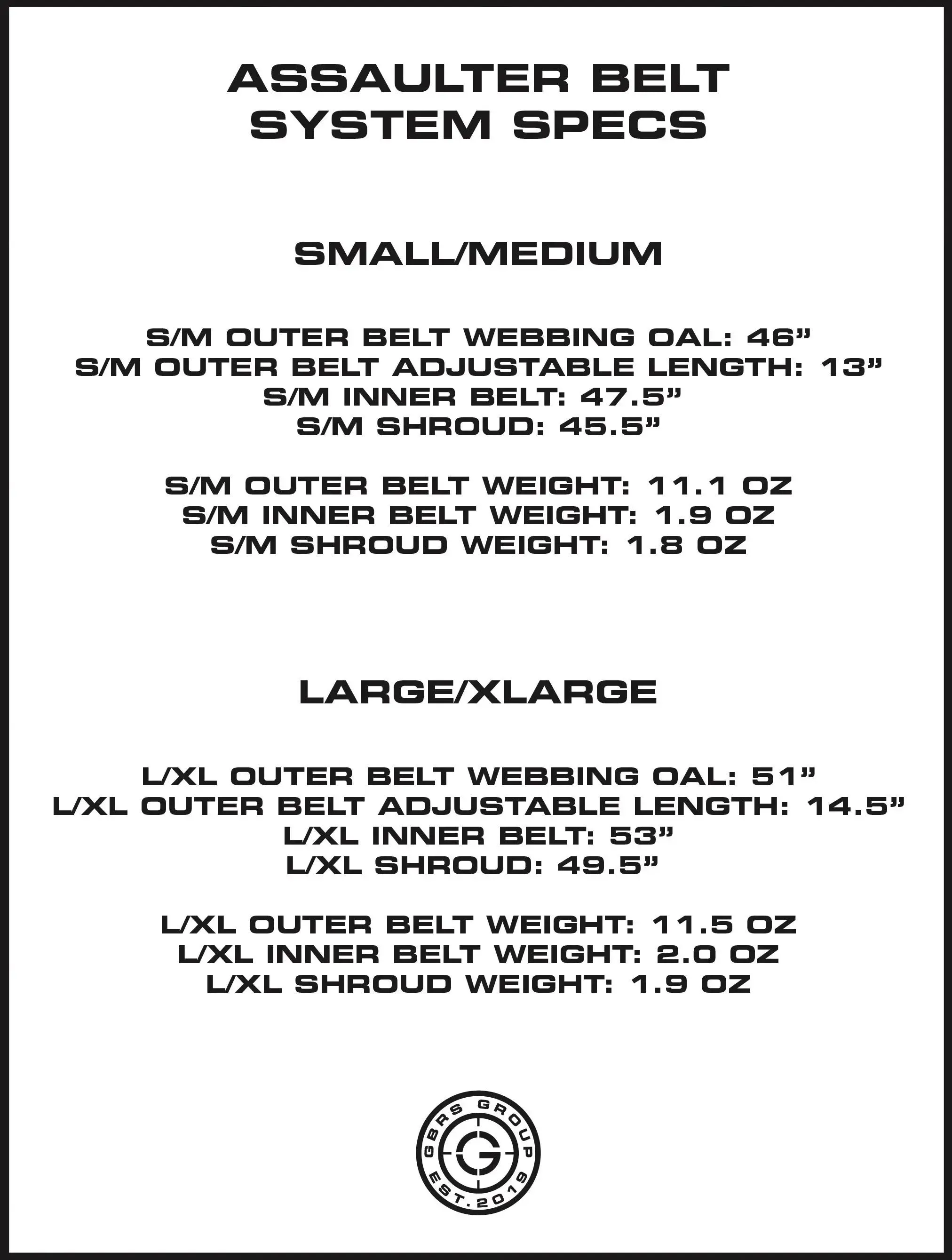 GBRS Group Assaulter Belt System V2