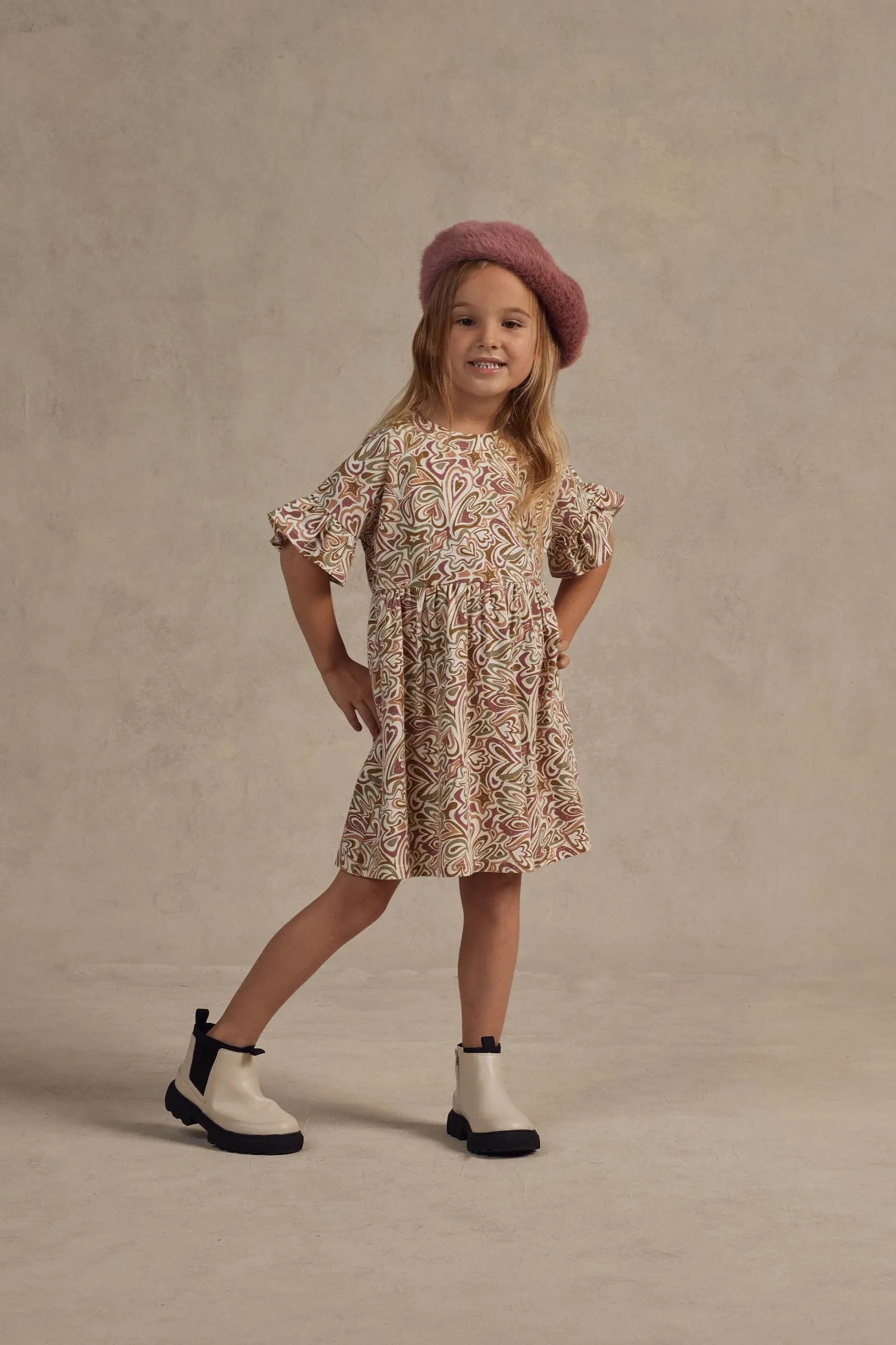 Jersey Babydoll Dress - Groovy