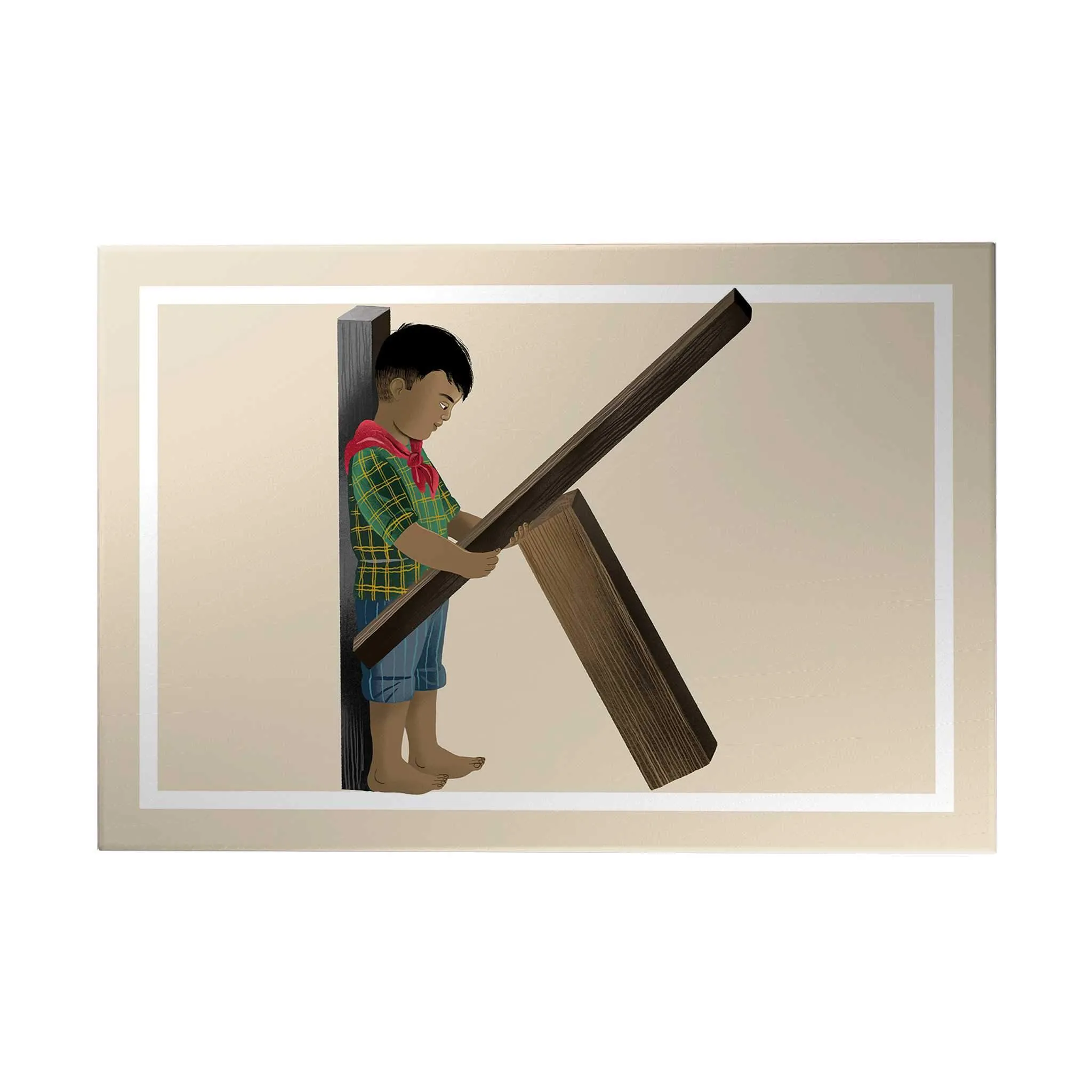 Letras Y Figuras Rectangle Decoposter