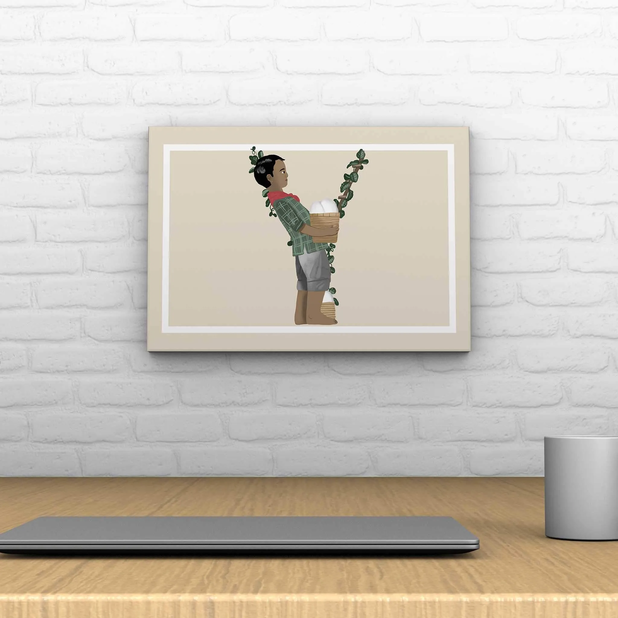 Letras Y Figuras Rectangle Decoposter