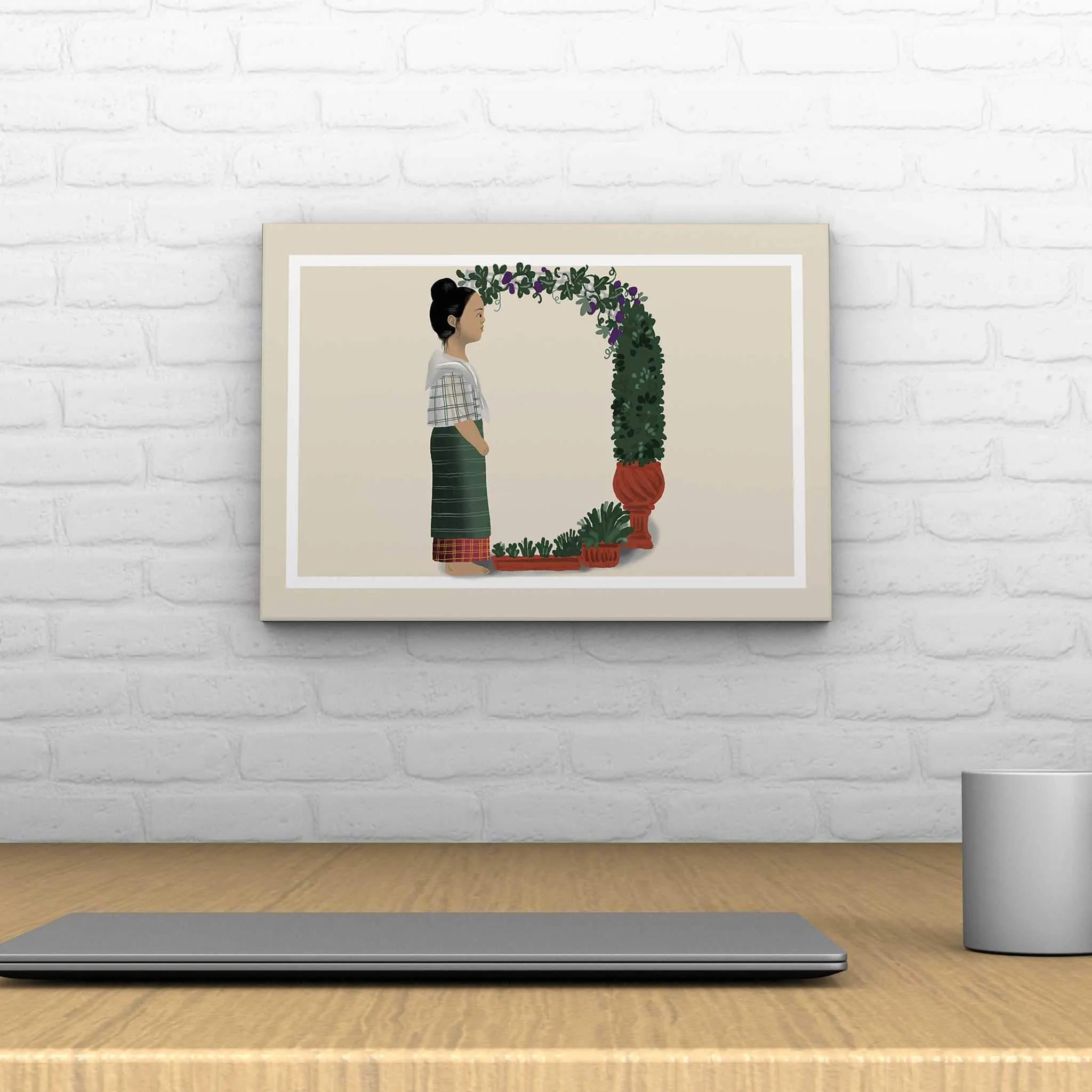 Letras Y Figuras Rectangle Decoposter