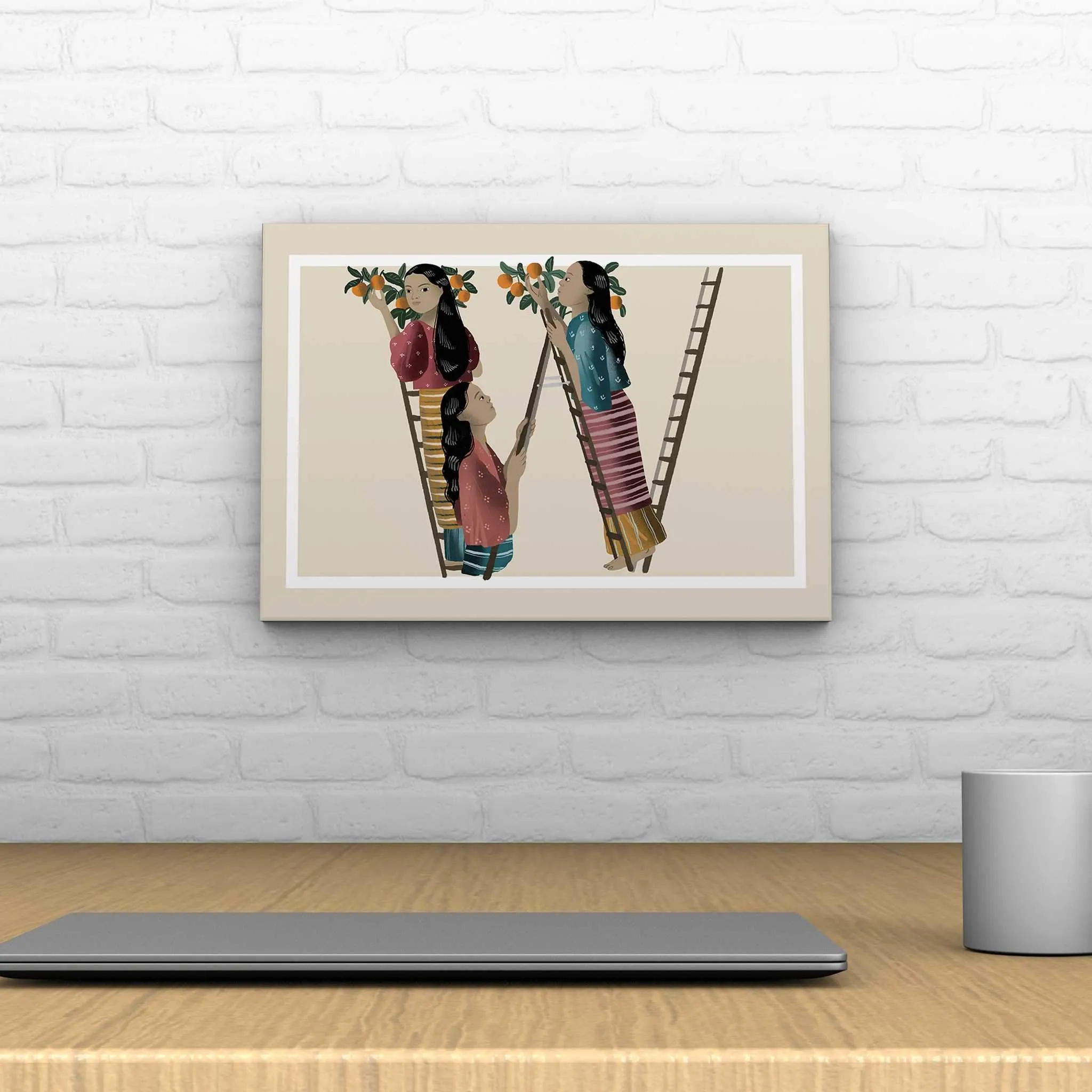Letras Y Figuras Rectangle Decoposter