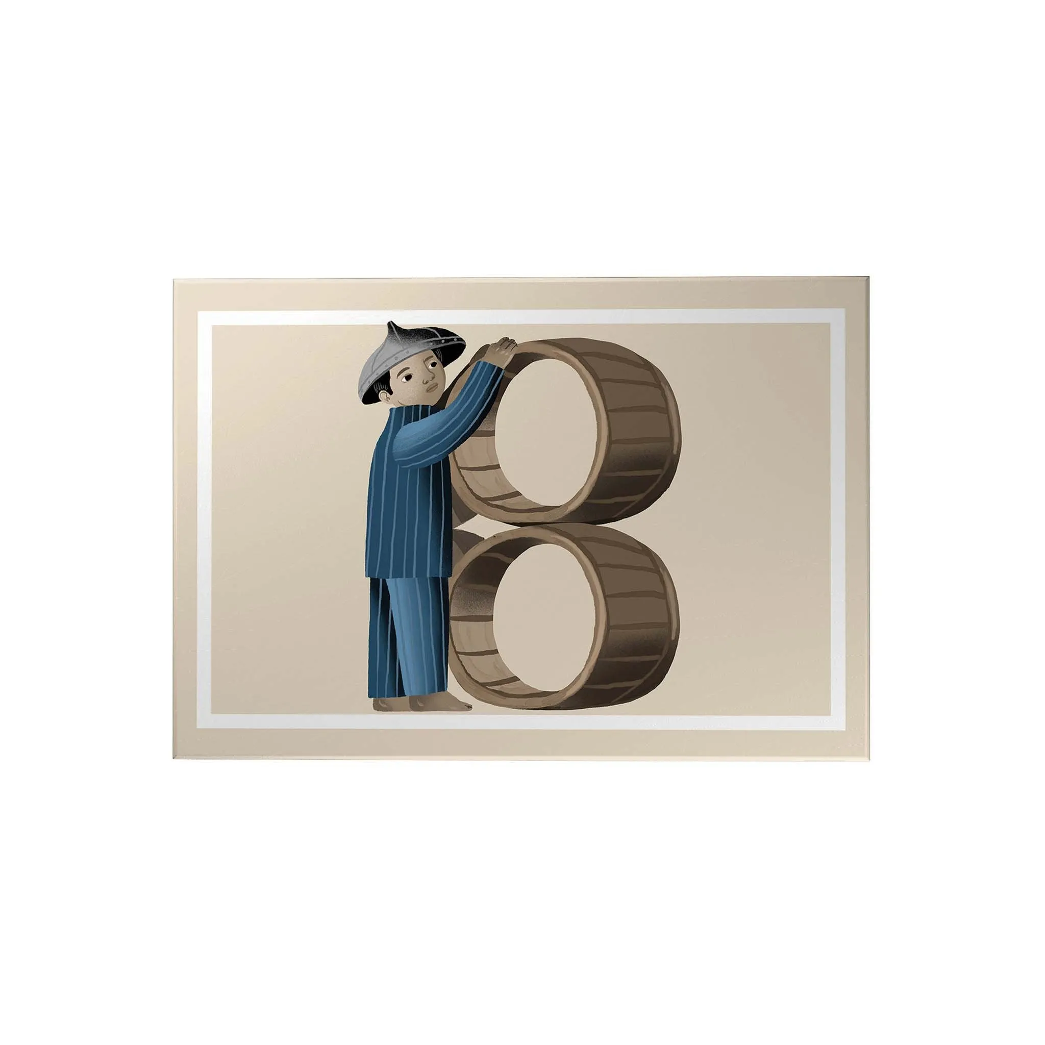 Letras Y Figuras Rectangle Decoposter