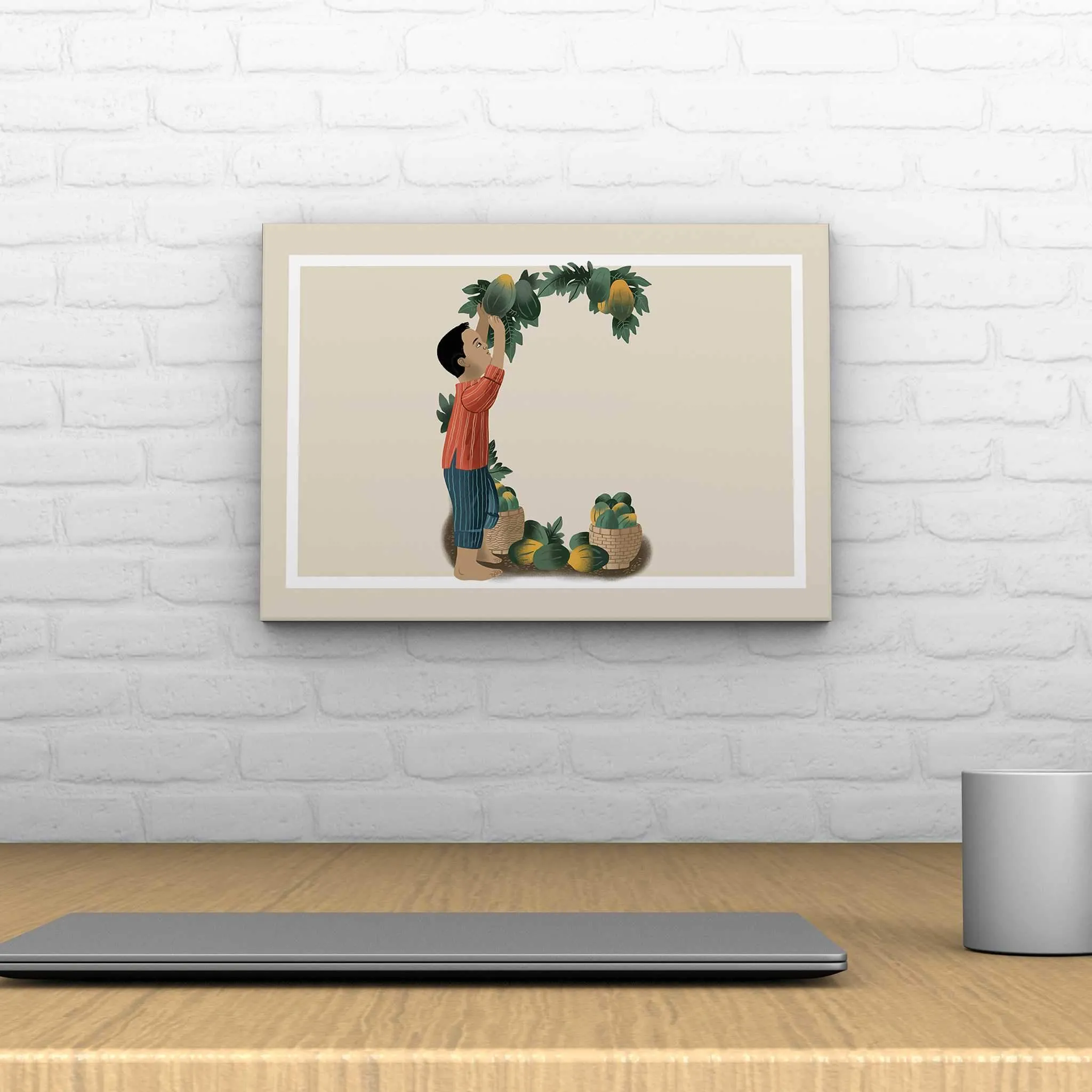 Letras Y Figuras Rectangle Decoposter
