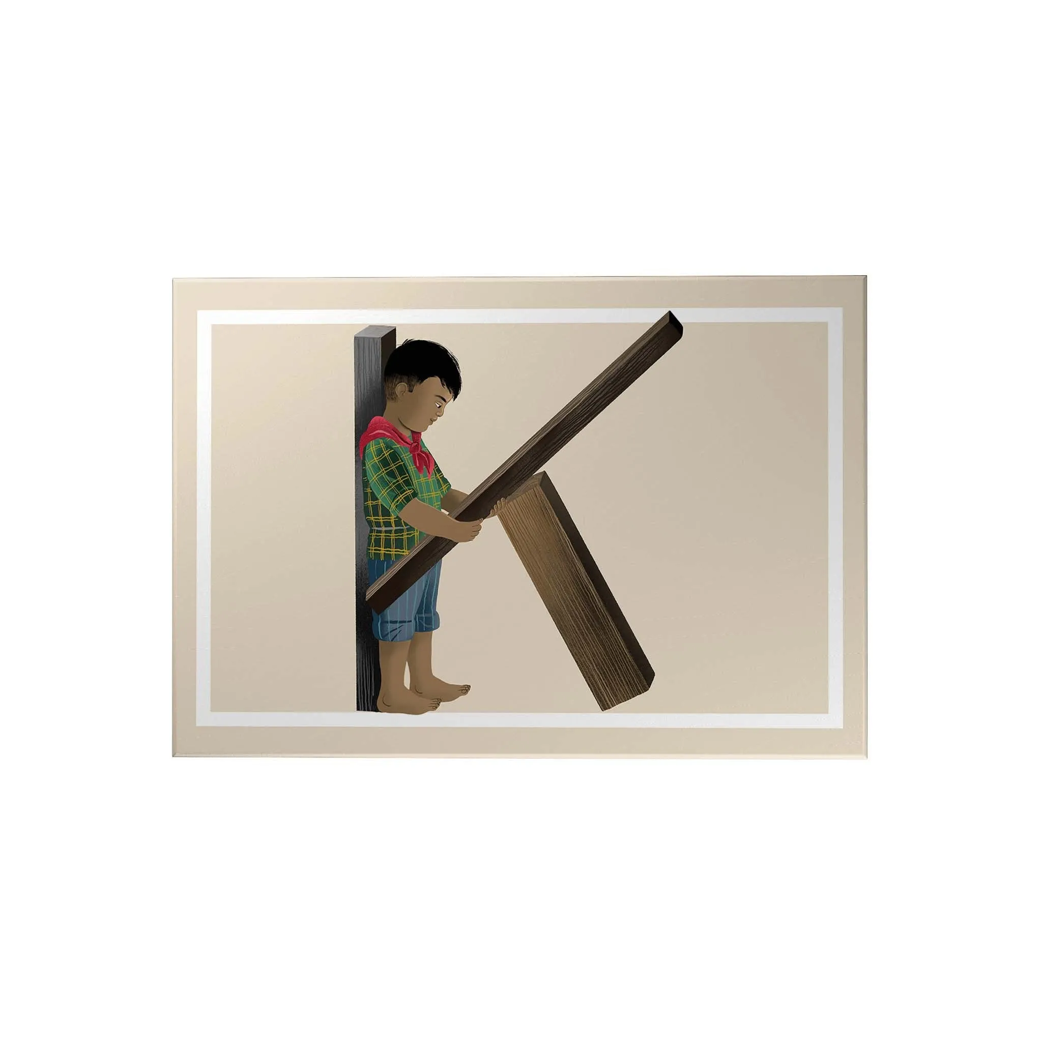 Letras Y Figuras Rectangle Decoposter