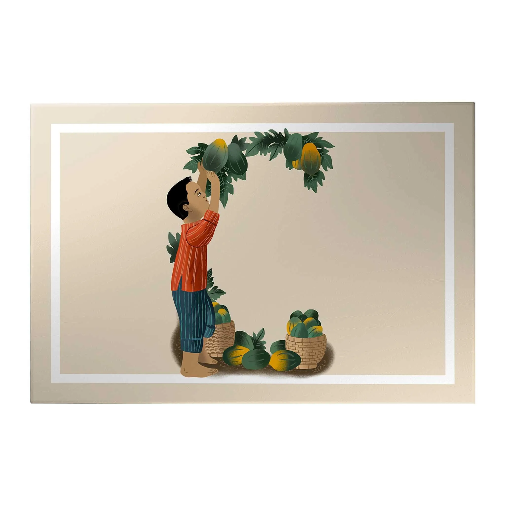 Letras Y Figuras Rectangle Decoposter