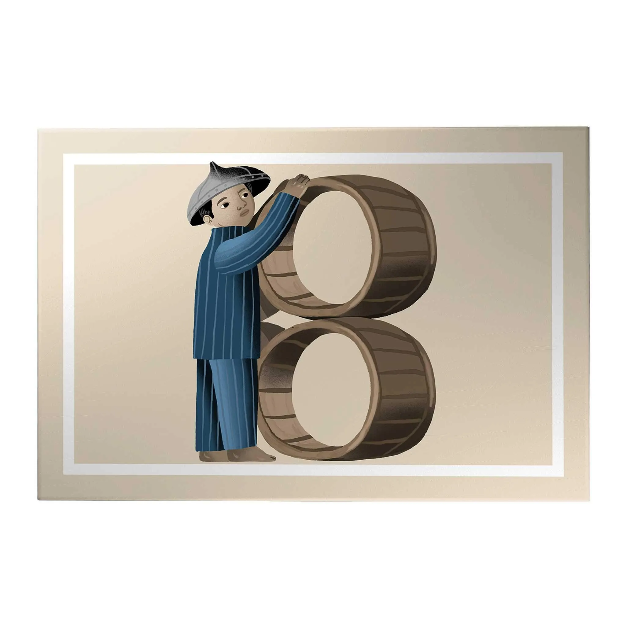 Letras Y Figuras Rectangle Decoposter