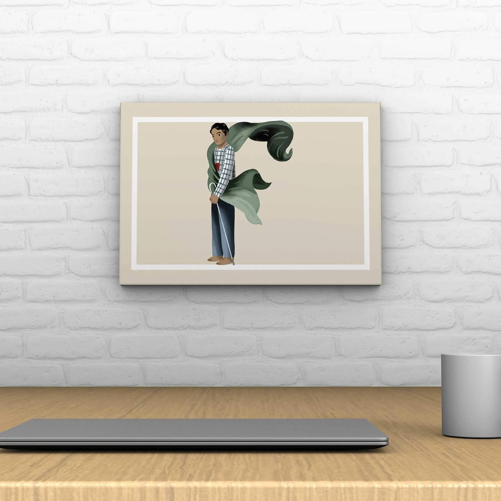 Letras Y Figuras Rectangle Decoposter