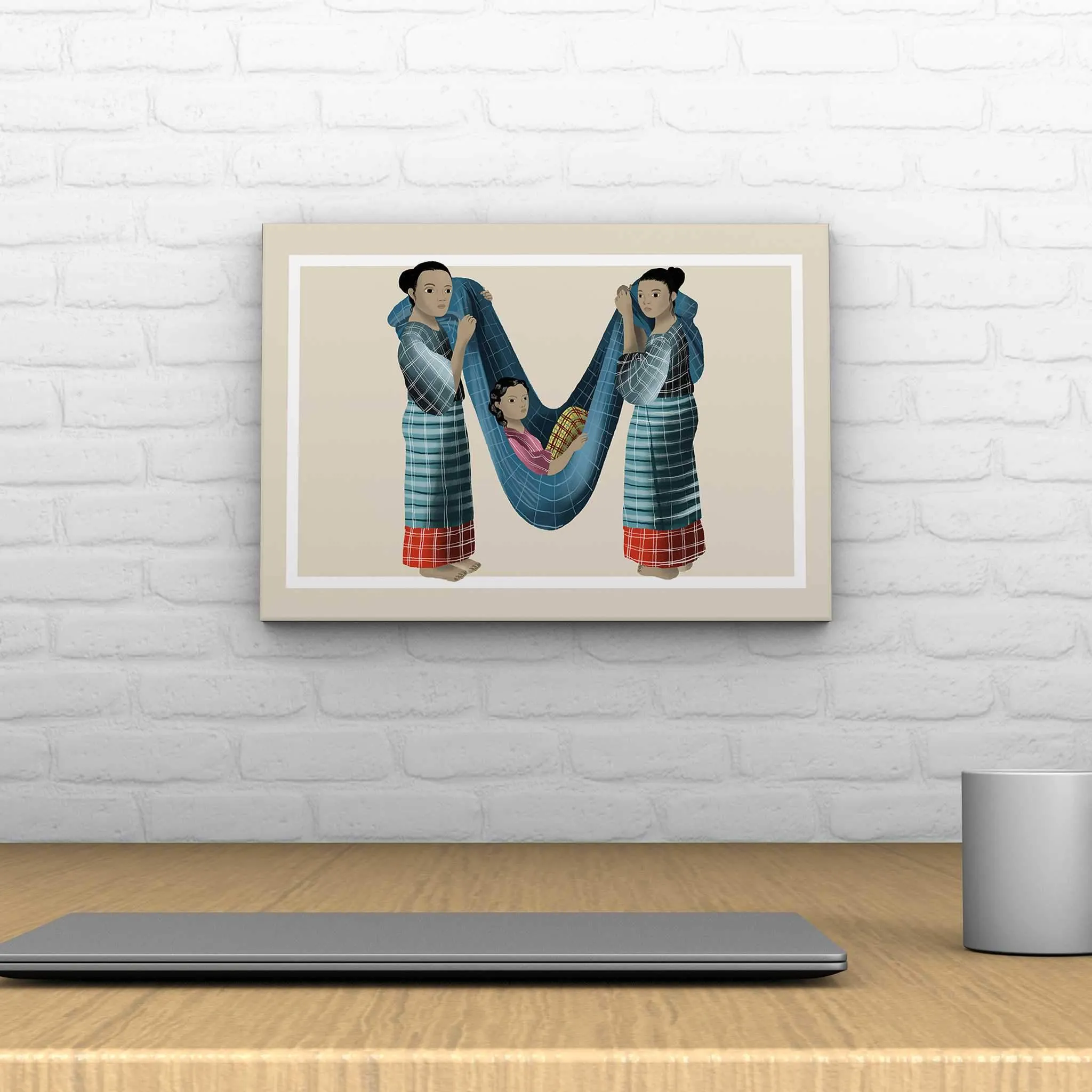 Letras Y Figuras Rectangle Decoposter