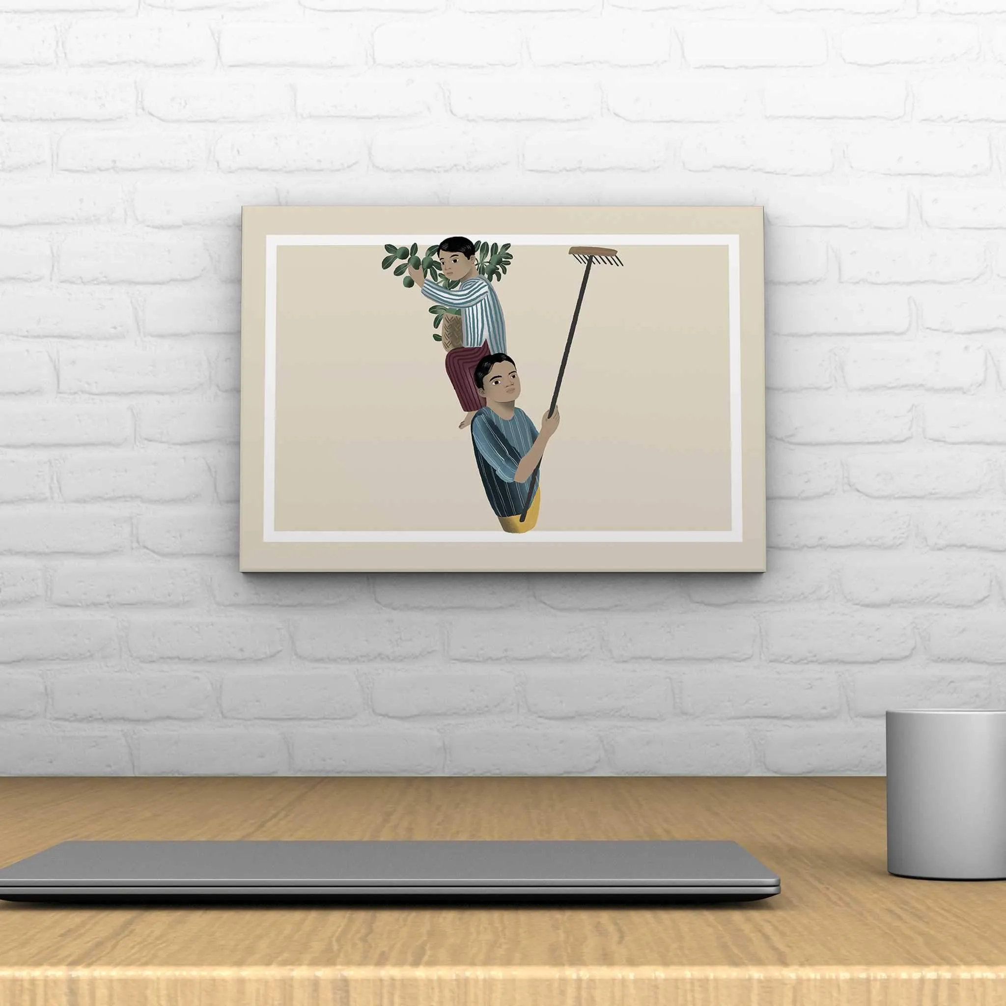 Letras Y Figuras Rectangle Decoposter