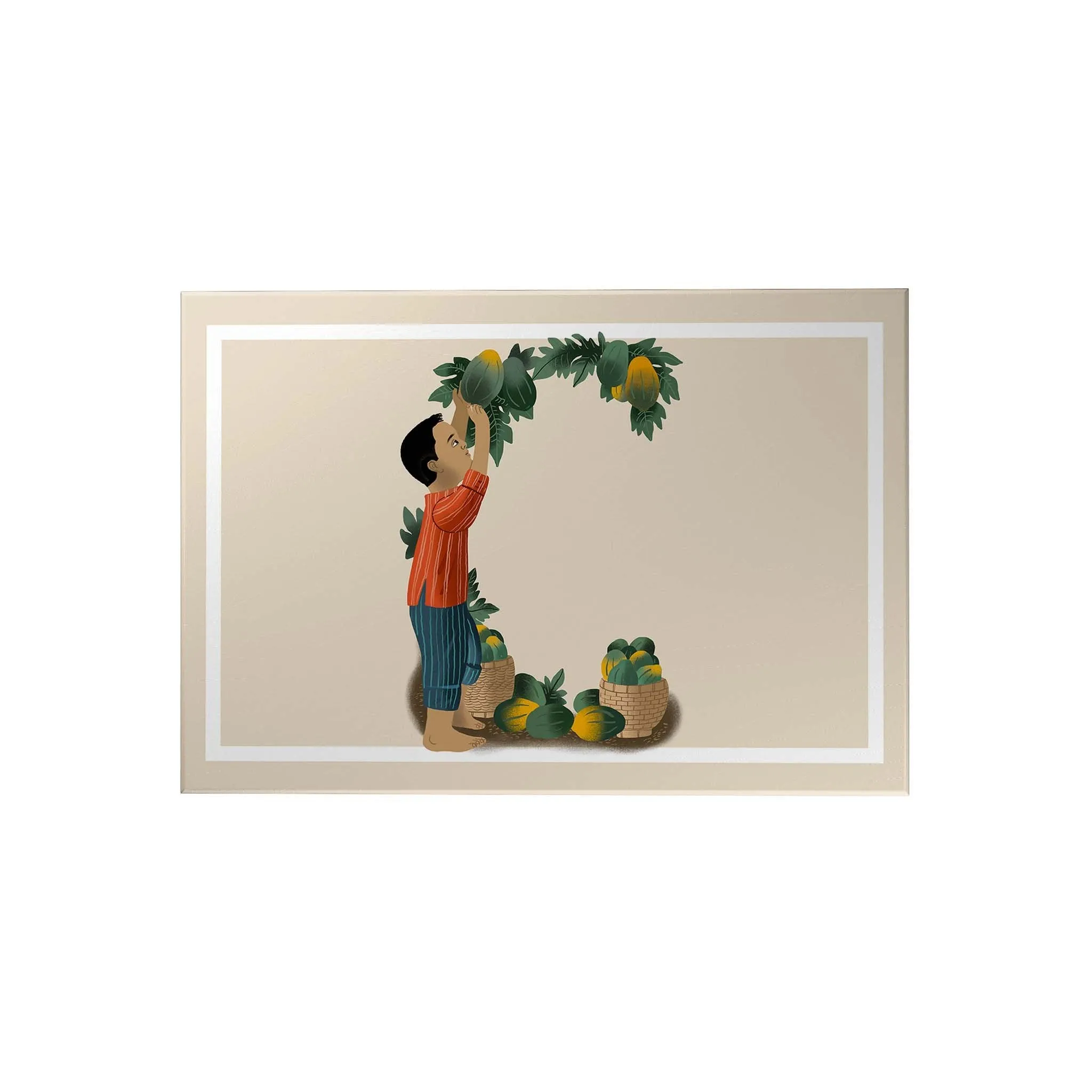 Letras Y Figuras Rectangle Decoposter