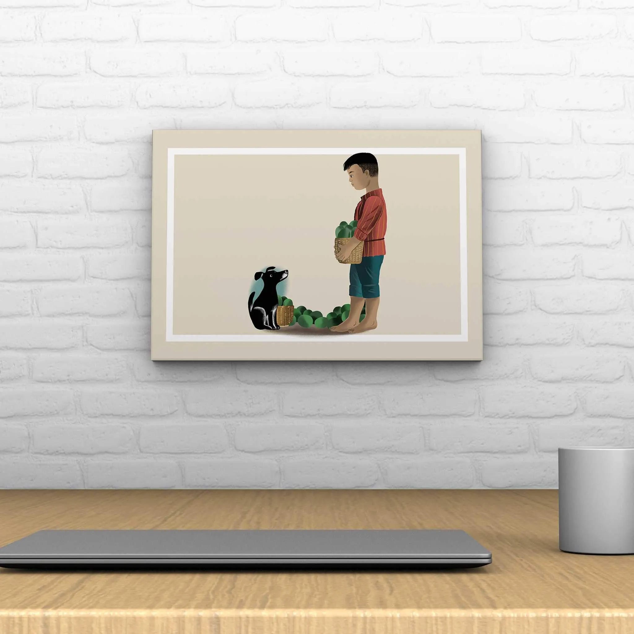 Letras Y Figuras Rectangle Decoposter