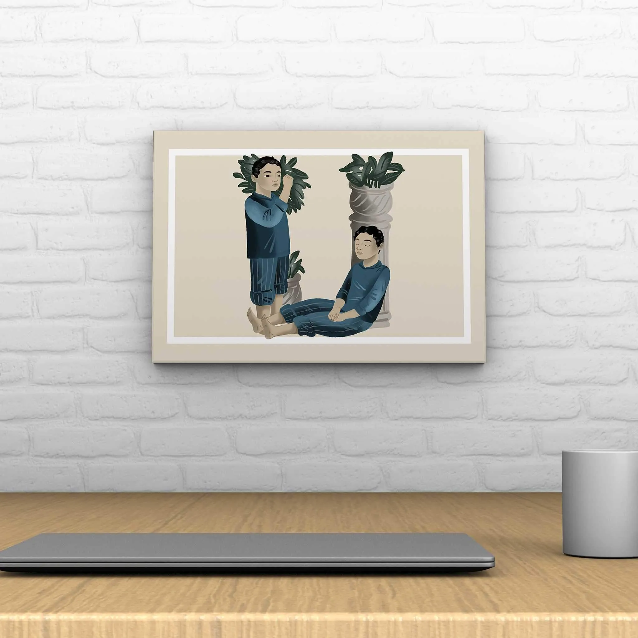 Letras Y Figuras Rectangle Decoposter