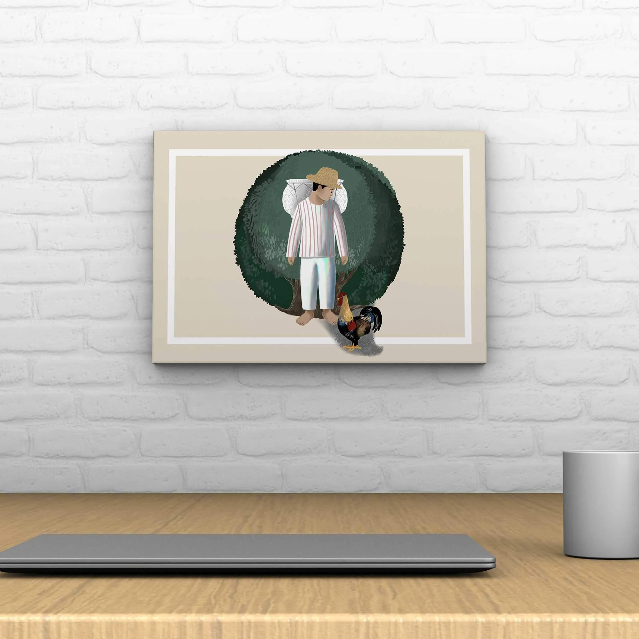 Letras Y Figuras Rectangle Decoposter