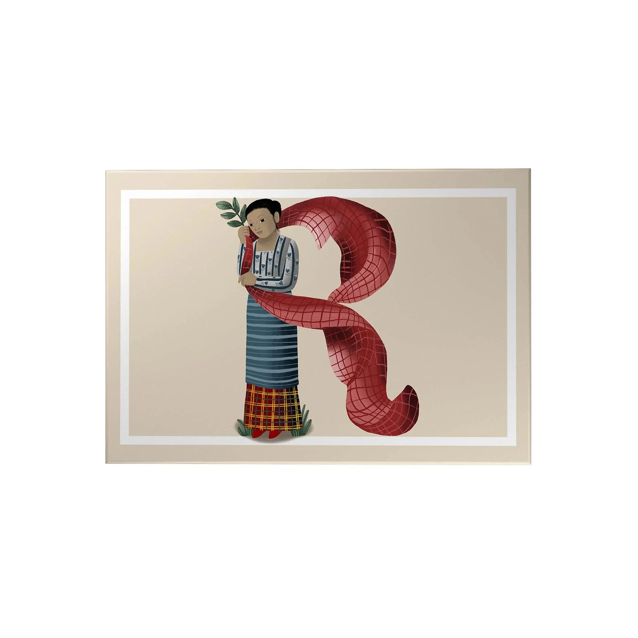 Letras Y Figuras Rectangle Decoposter