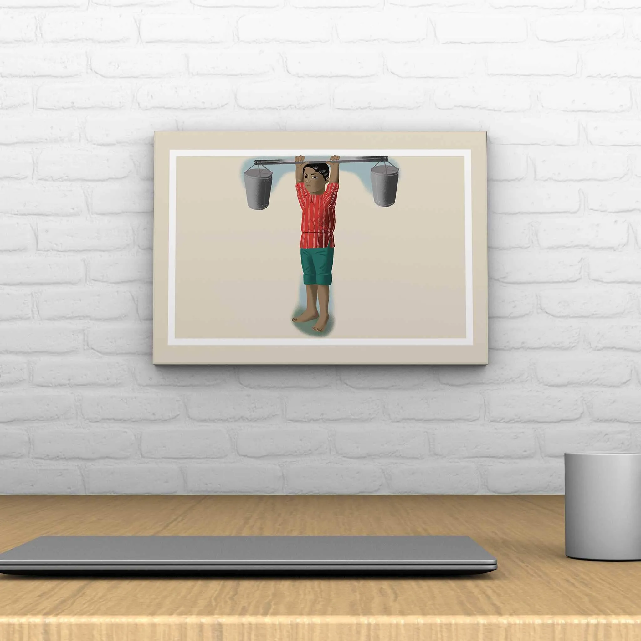 Letras Y Figuras Rectangle Decoposter