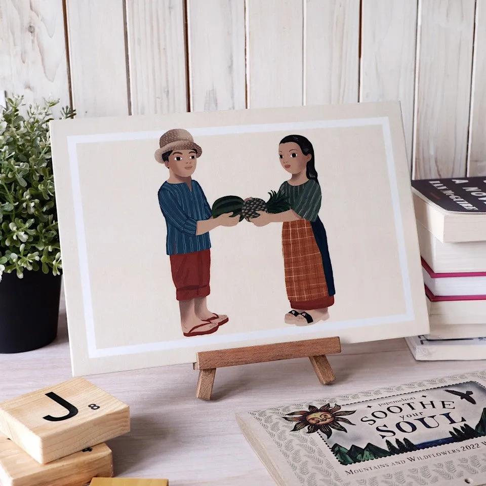 Letras Y Figuras Rectangle Decoposter