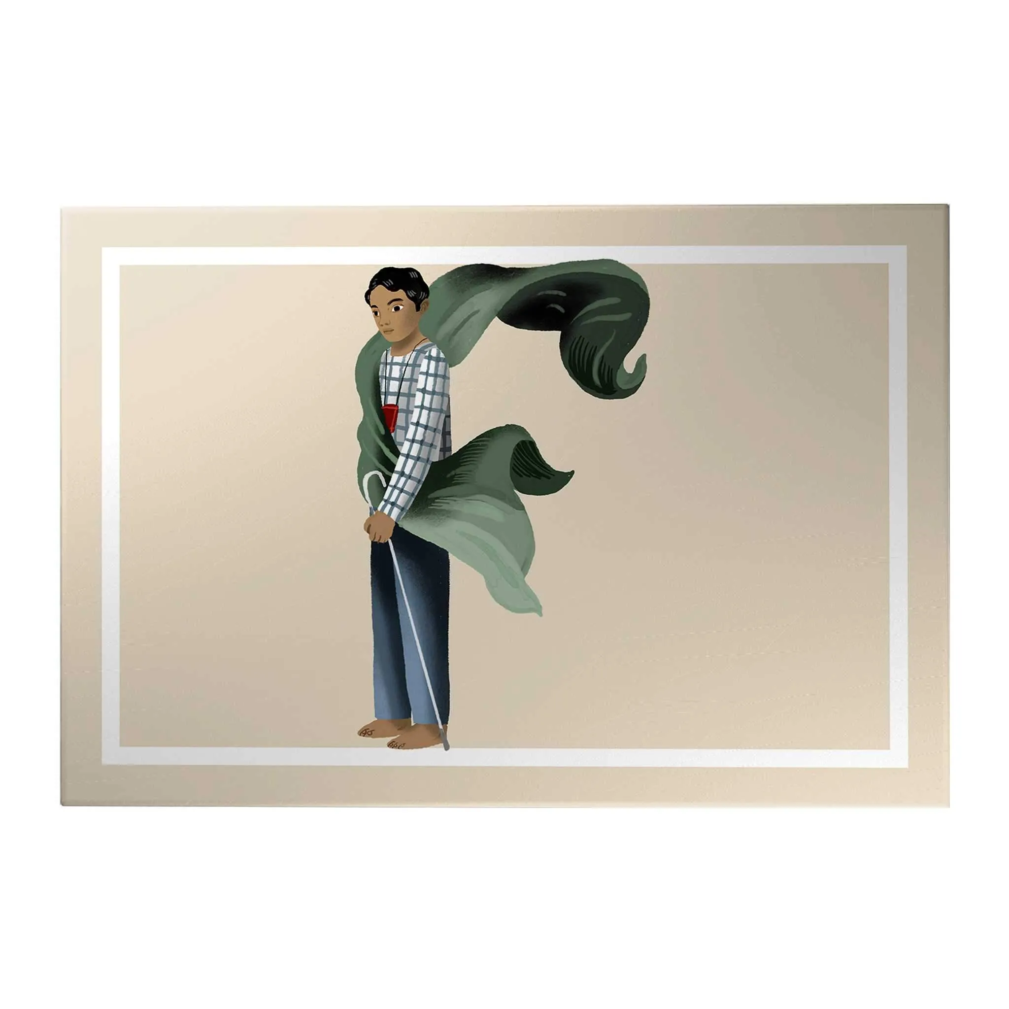 Letras Y Figuras Rectangle Decoposter