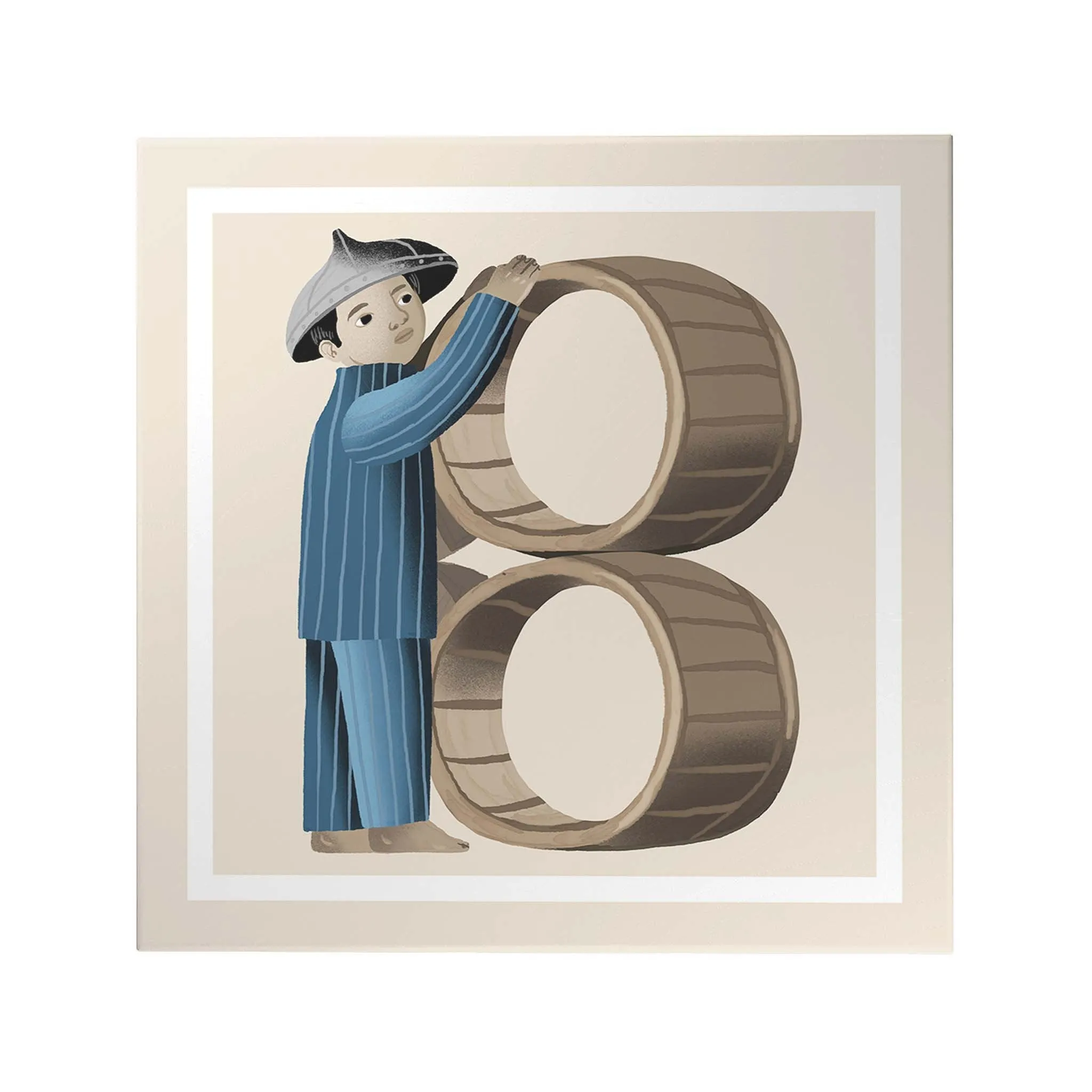 Letras Y Figuras Square Decoposter