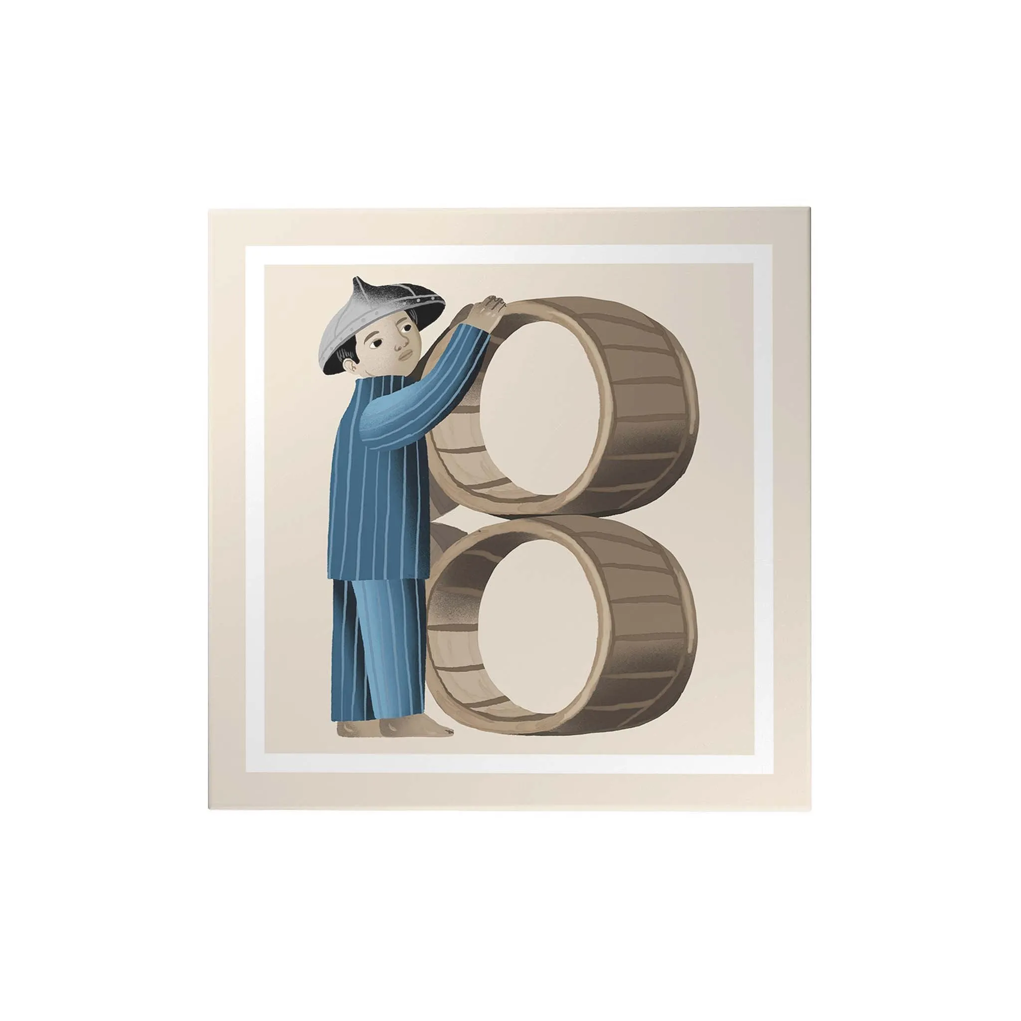 Letras Y Figuras Square Decoposter