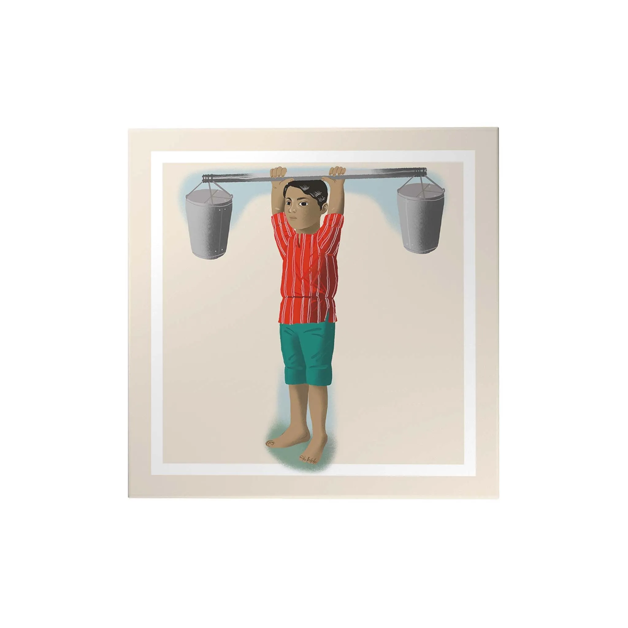 Letras Y Figuras Square Decoposter