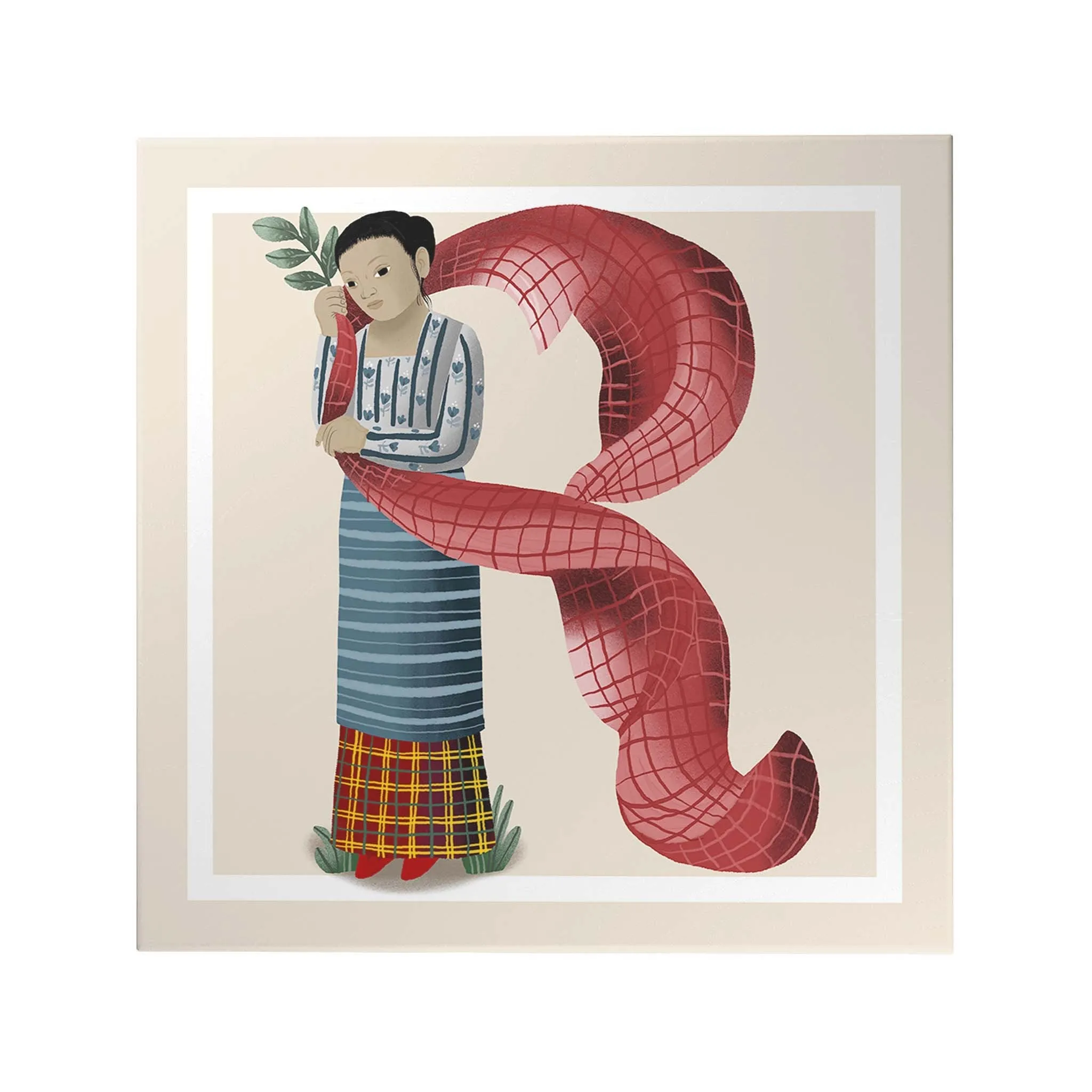 Letras Y Figuras Square Decoposter