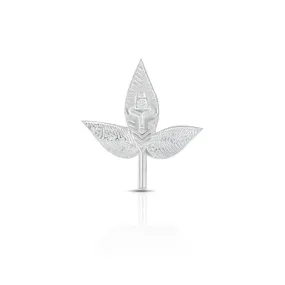 Lord Shiva Silver Bel Patra For Worshipping