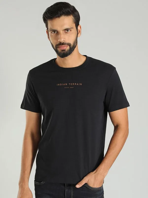 Men Graphic Crew Neck T-Shirt