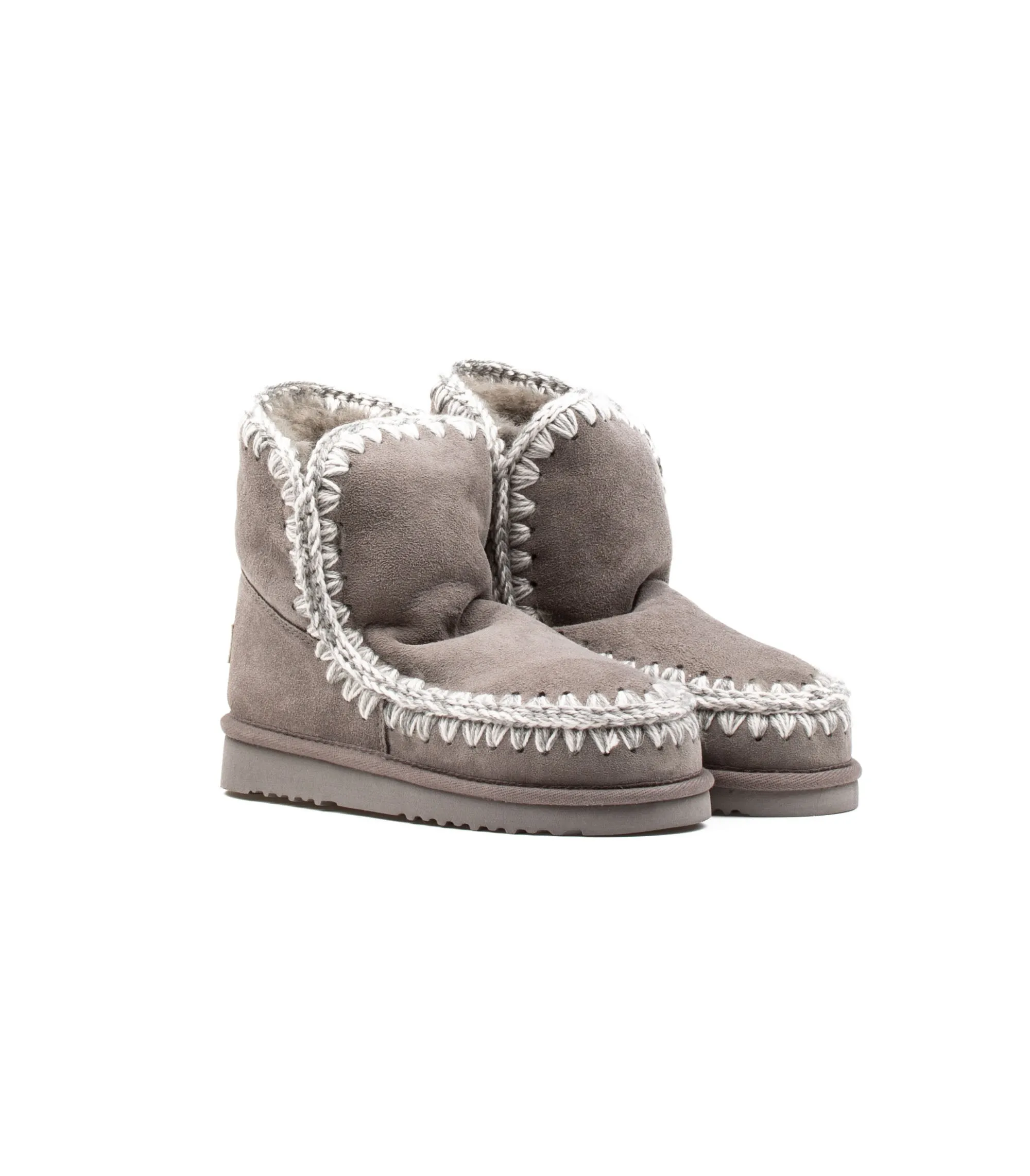 Mou Ekimo 18 Suede Gray Women's Boot