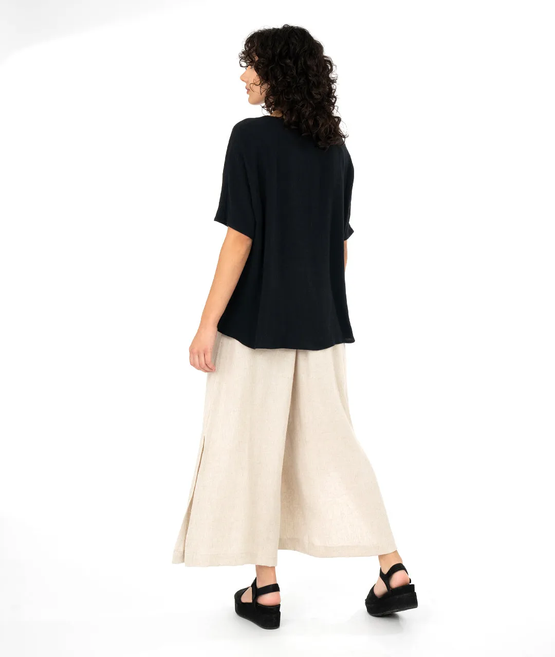 Niche - Brussels Crepe - Silo Top - Black