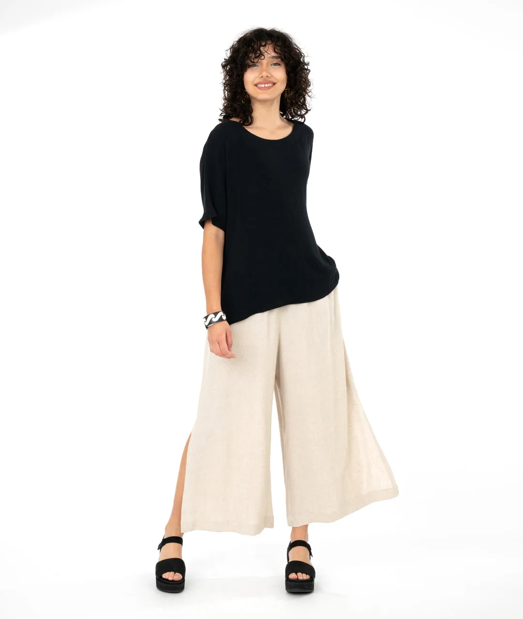 Niche - Brussels Crepe - Silo Top - Black