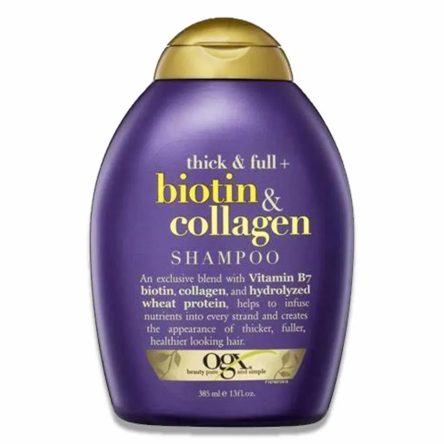OGX - Shampoo Biotin & Collagen, Thick & Full - 13 Oz - 4 Pack
