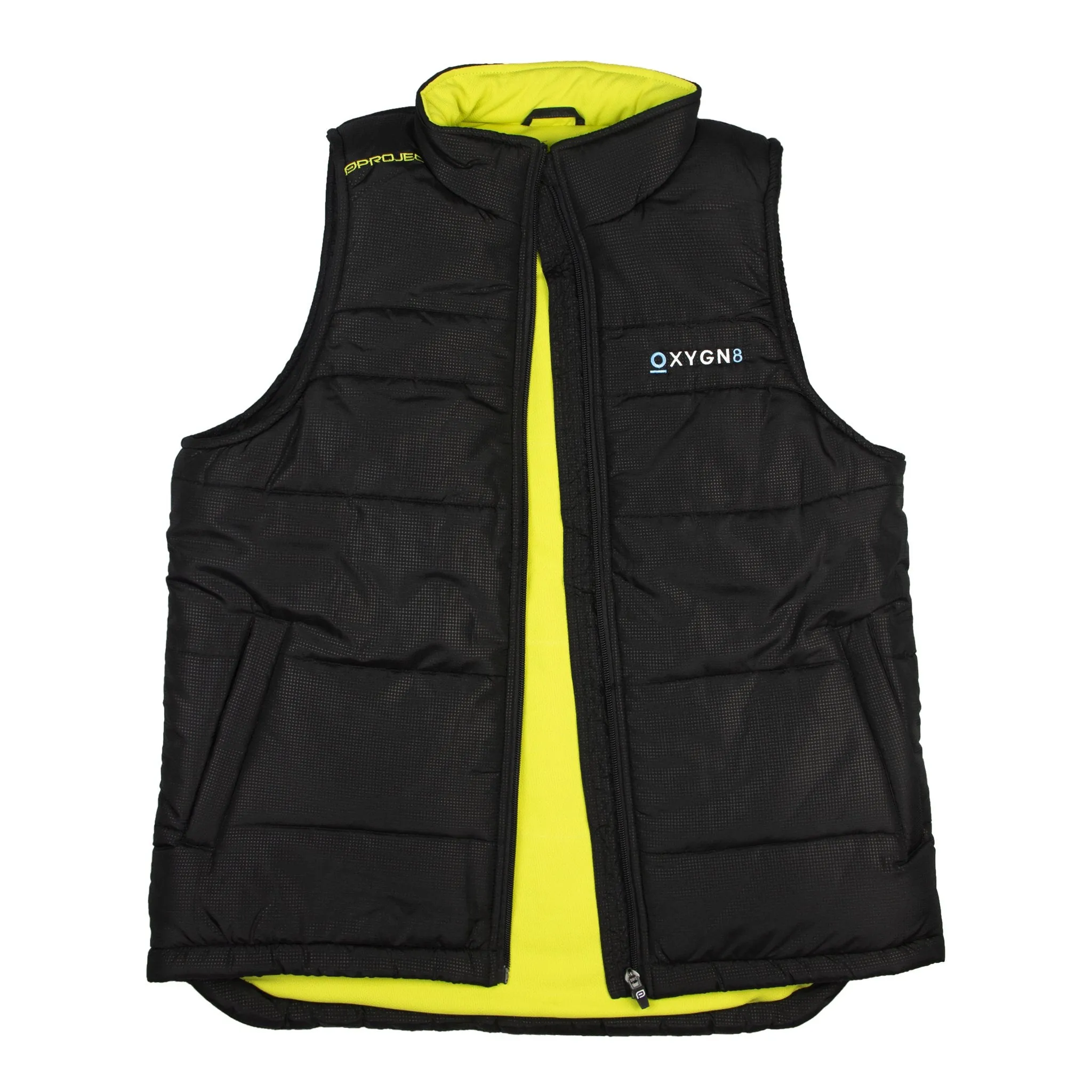 OXYGN8 Men's Puffer Vest - Lime