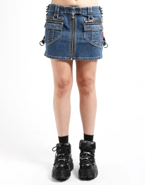 POWER SKIRT DENIM