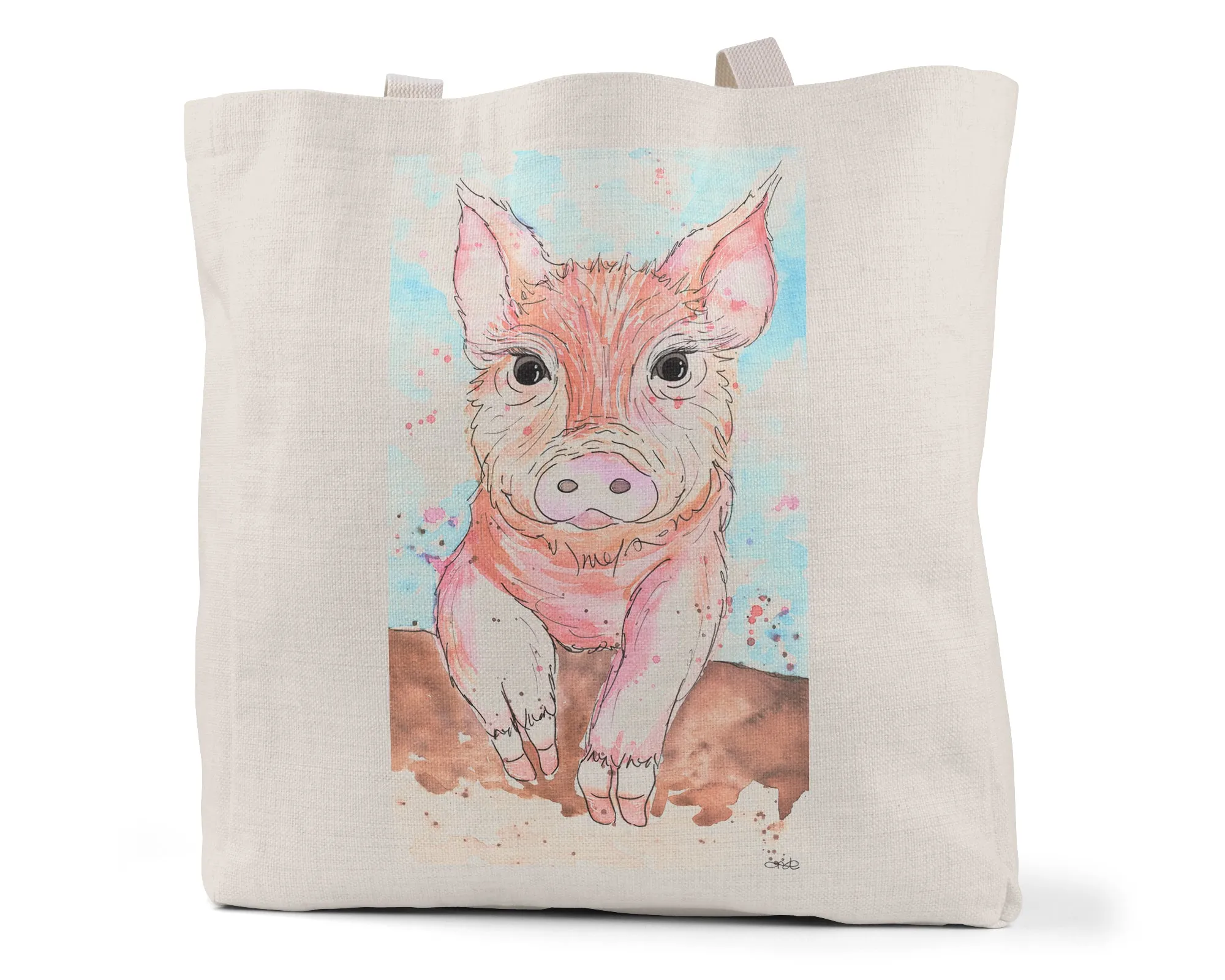 "Mimi's Piggie" - Tote Bag (Multiple styles available!)
