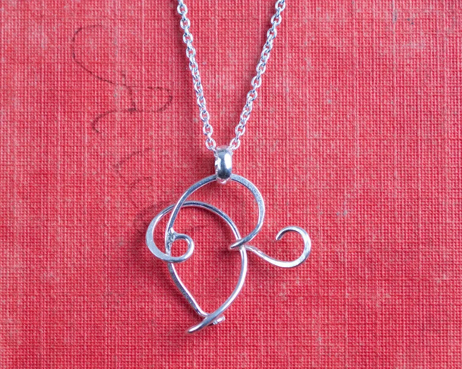 R necklace