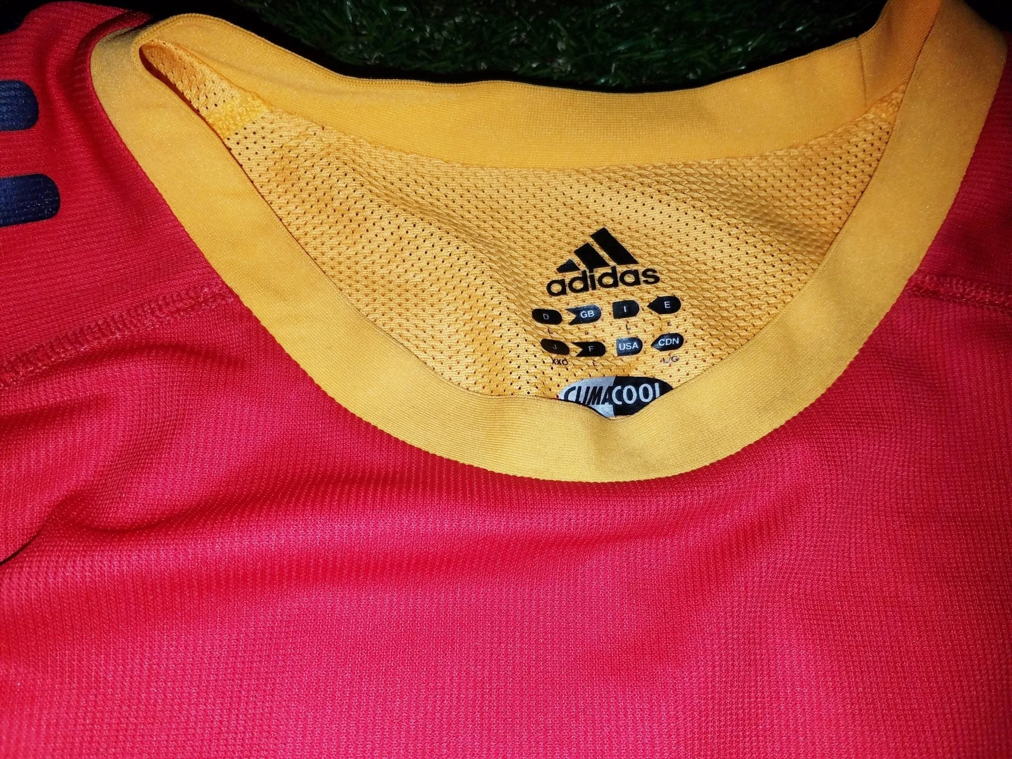 Raul Spain 2002 WORLD CUP PLAYER ISSUE Jersey Shirt Camiseta Espana L