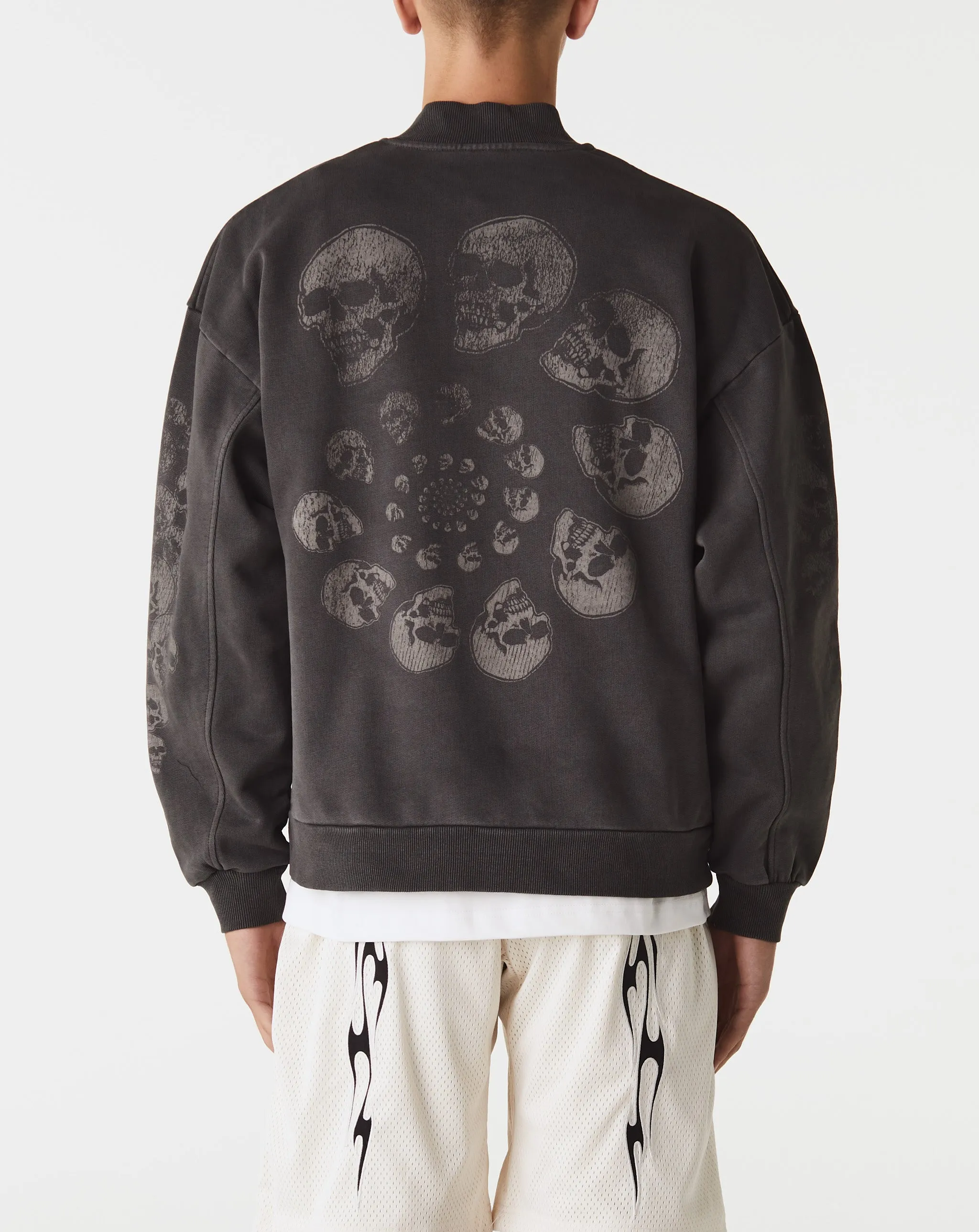 Skull Spiral Quarter Zip