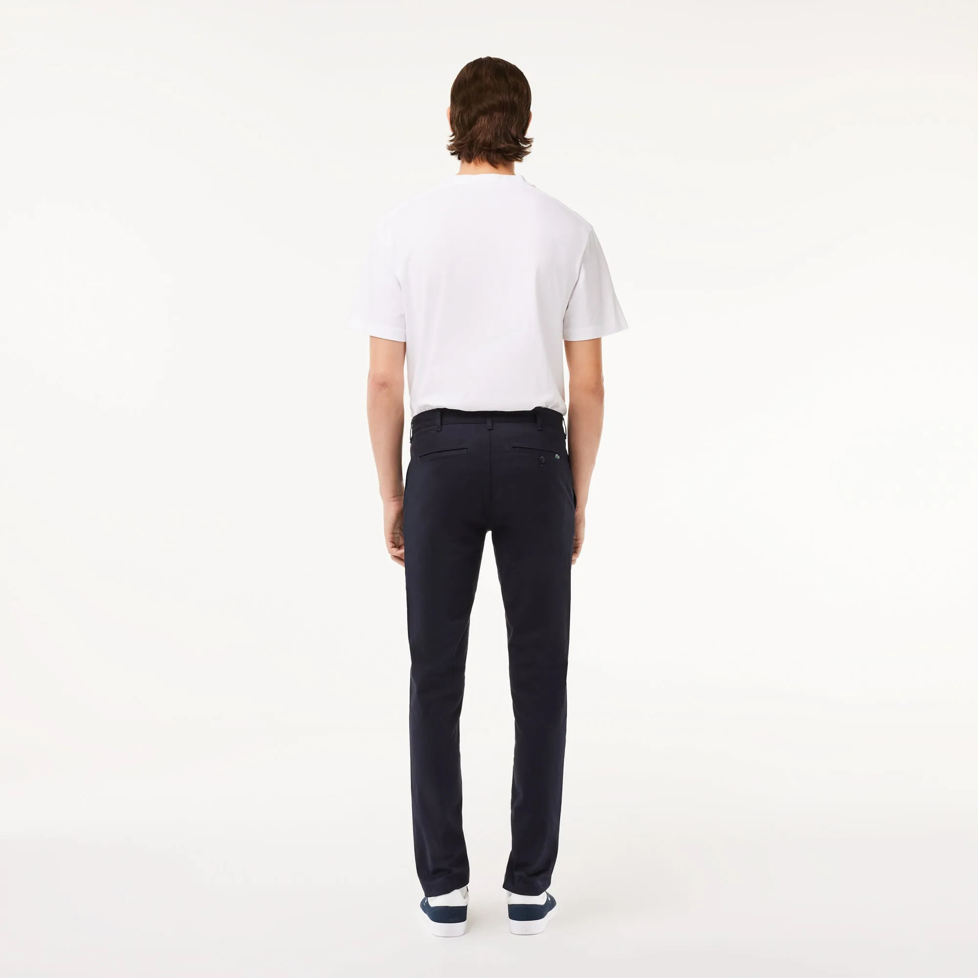 Stretch Cotton Slim Fit Chino Pants