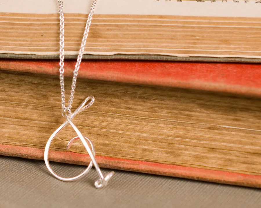 T necklace