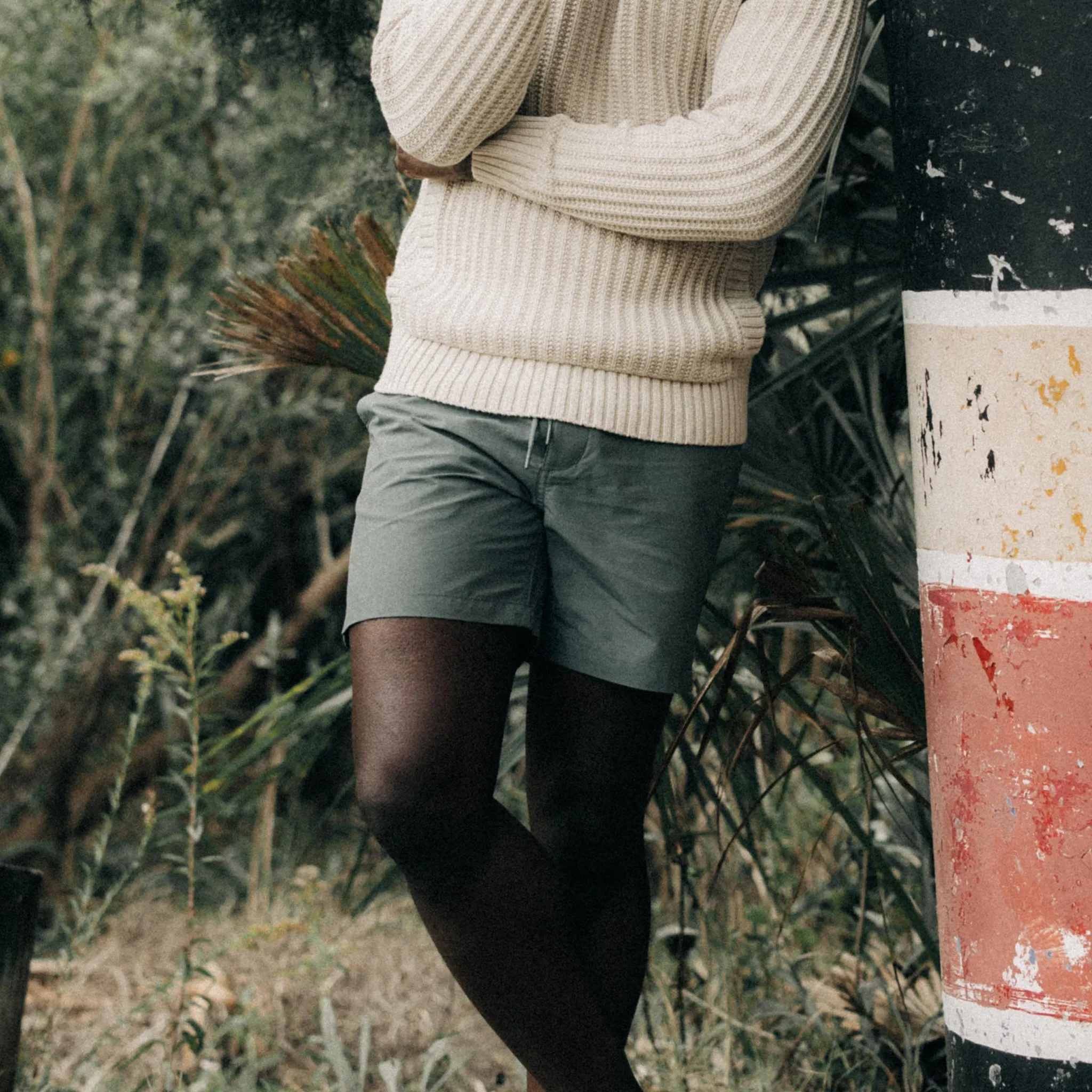 The Apres Short in Sea Green Sixty Forty