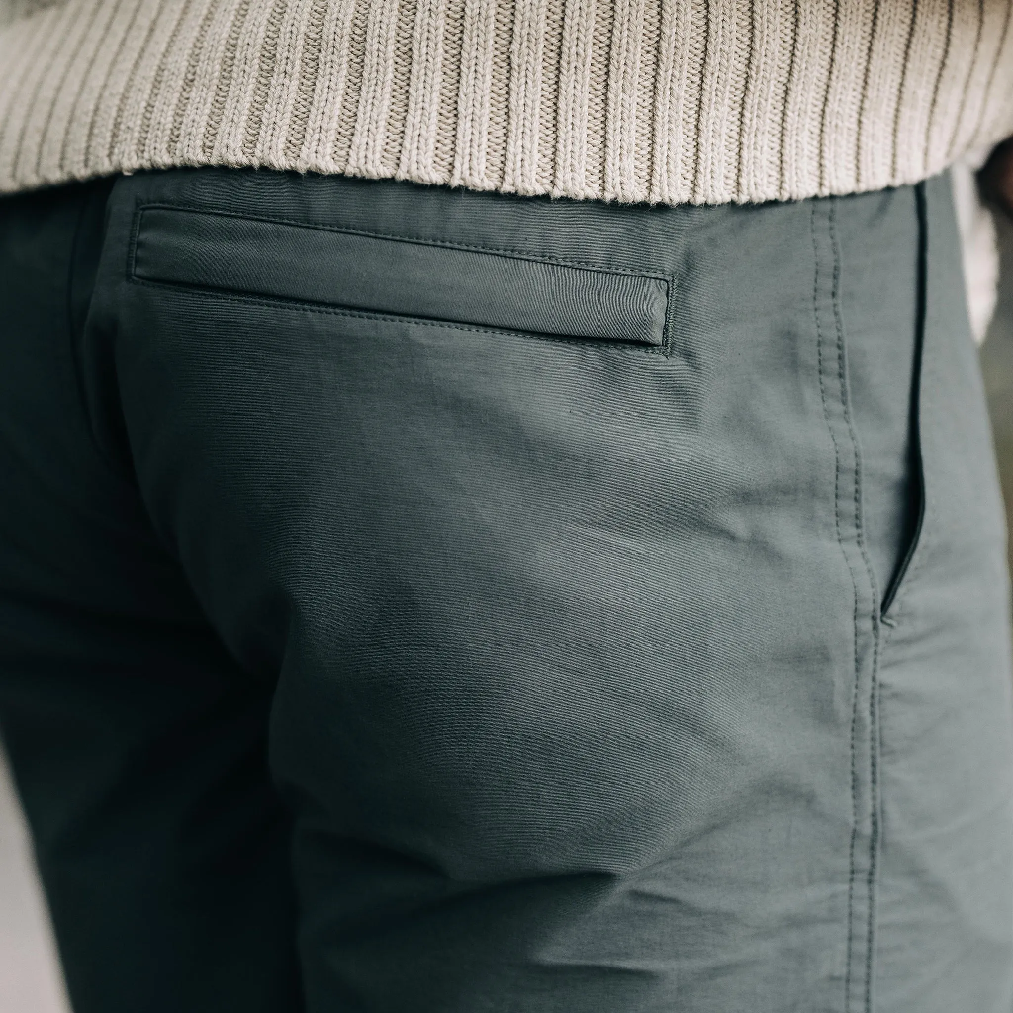 The Apres Short in Sea Green Sixty Forty