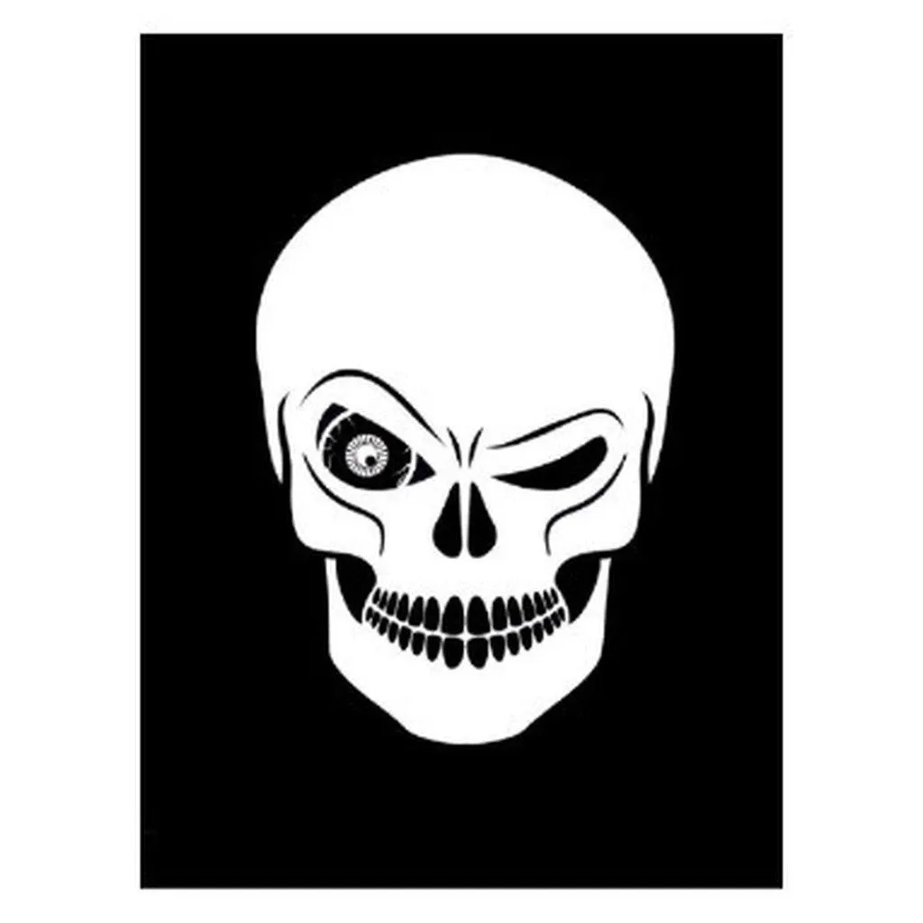 WINKING SKULL FLEECE SWEATSHIRT