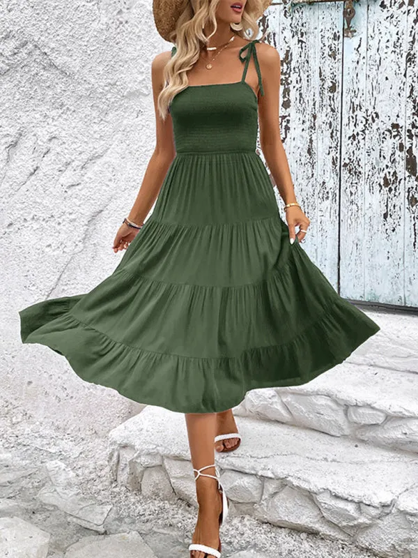 Women's Backless Camisole Sexy Dress