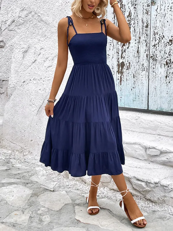 Women's Backless Camisole Sexy Dress